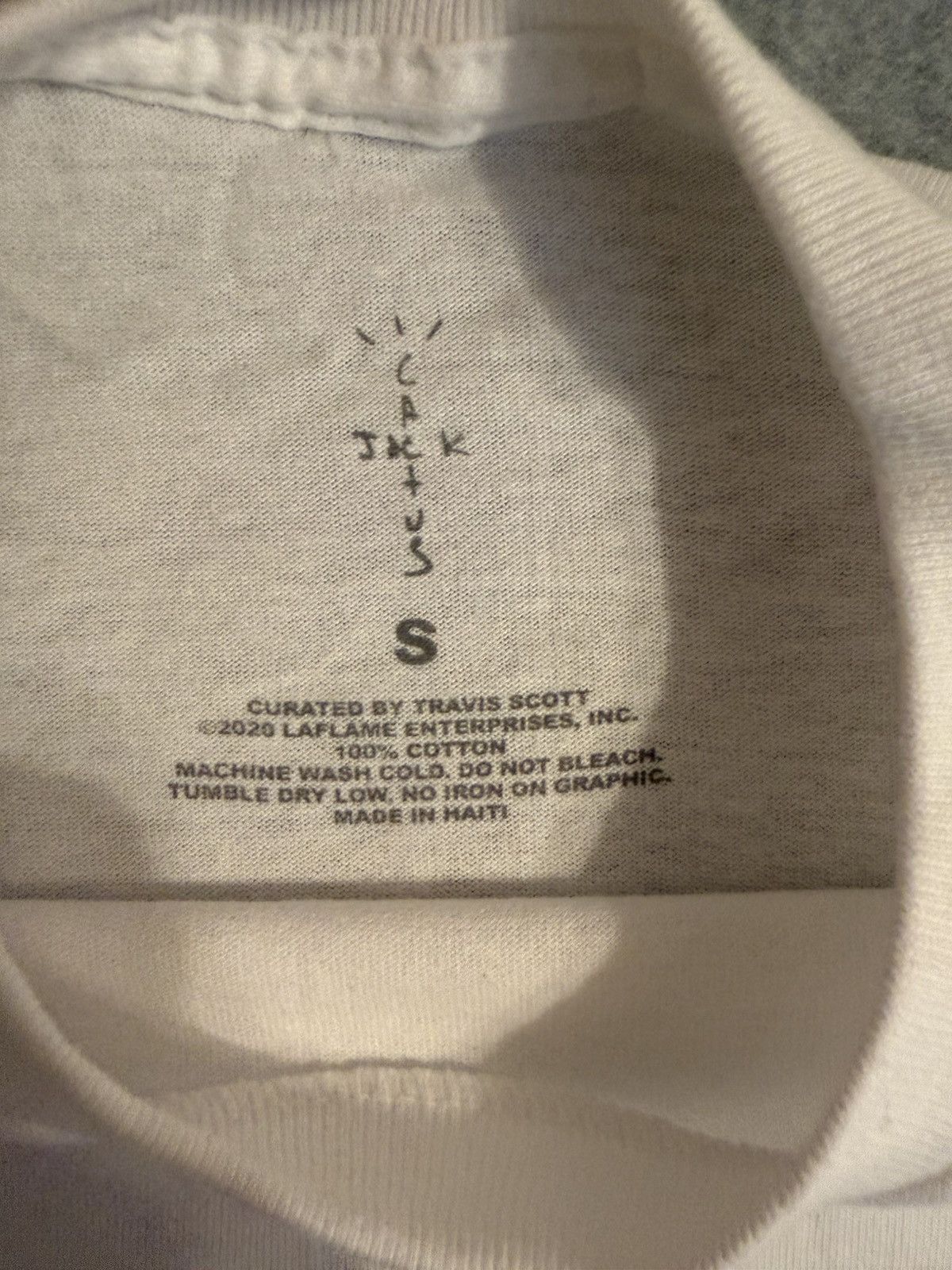 Travis Scott Travis Scott Cactus Jack Logo T-Shirt Size US S / EU 44-46 / 1 - 3 Thumbnail