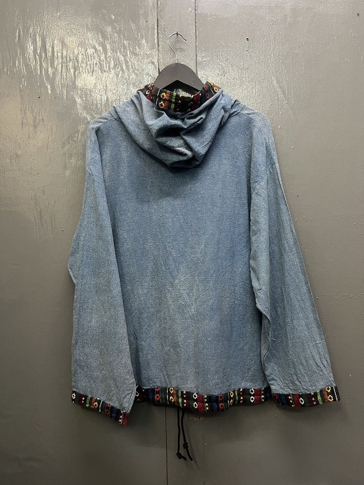 Japanese Brand Vintage Native Cotton Zipper Hoodie Size US XL / EU 56 / 4 - 4 Thumbnail