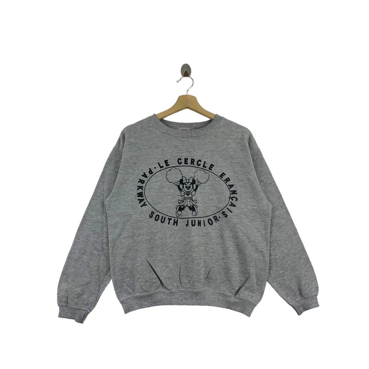 Disney MINNIE MOUSE Parkway South Junior Cheerleader Sweatshirt Size L / US 10 / IT 46 - 1 Thumbnail