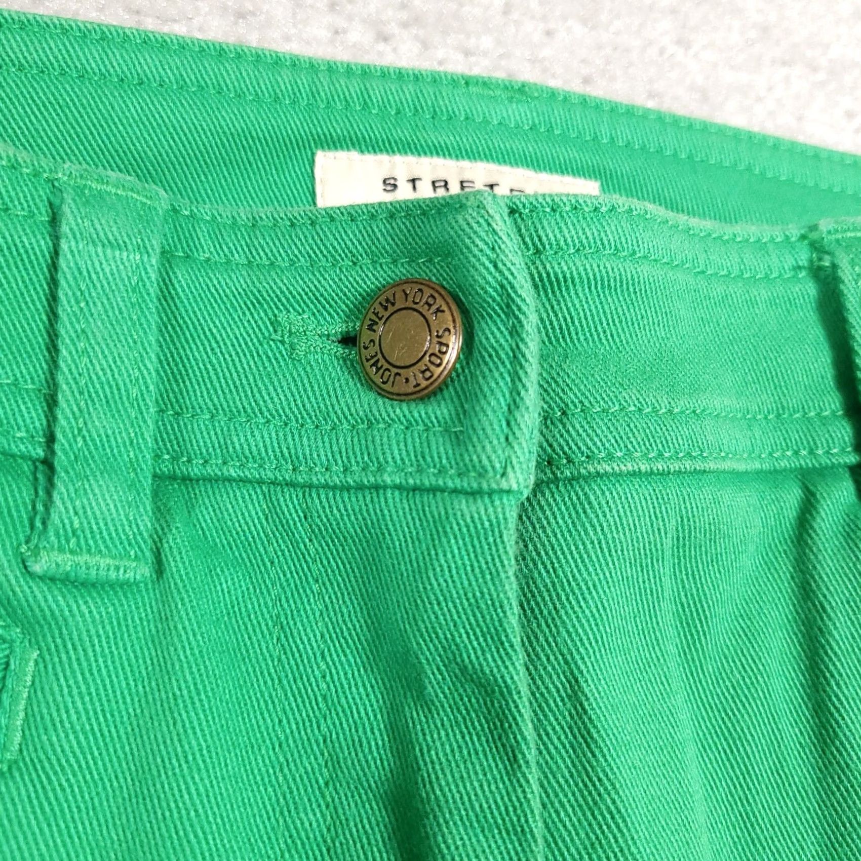 Jones New York Jones New York Sport Capri Pants Women’s 2P Petite Green Chino Stretch Pockets Size 26" / US 2 / IT 38 - 4 Thumbnail
