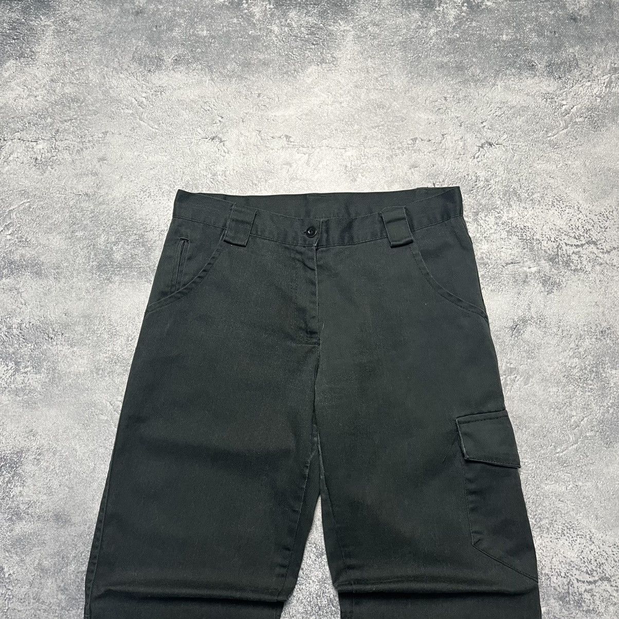 Dickies × Vintage Vintage Dickies Redhawk Black Cargo Workwear Pants Y2K Size US 28 / EU 44 - 2 Thumbnail