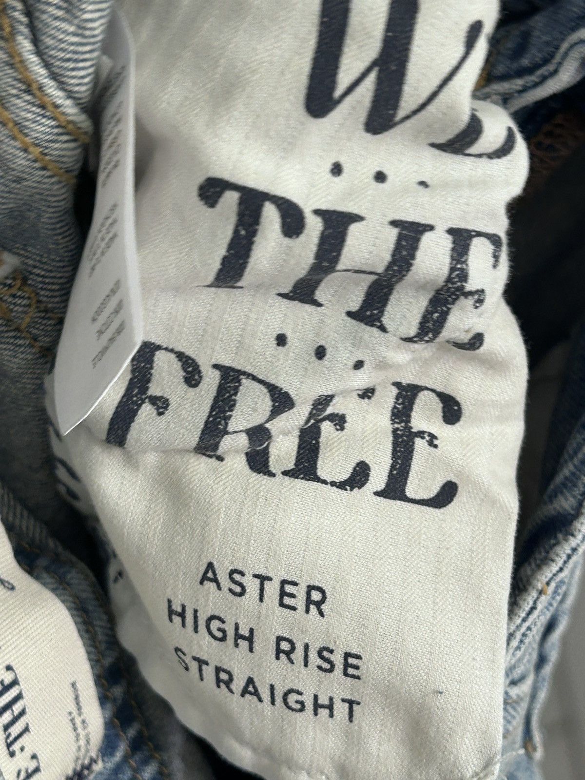Free People Free People Aster high-rise straight-leg jeans size 26 Size 26" / US 2 / IT 38 - 7 Thumbnail