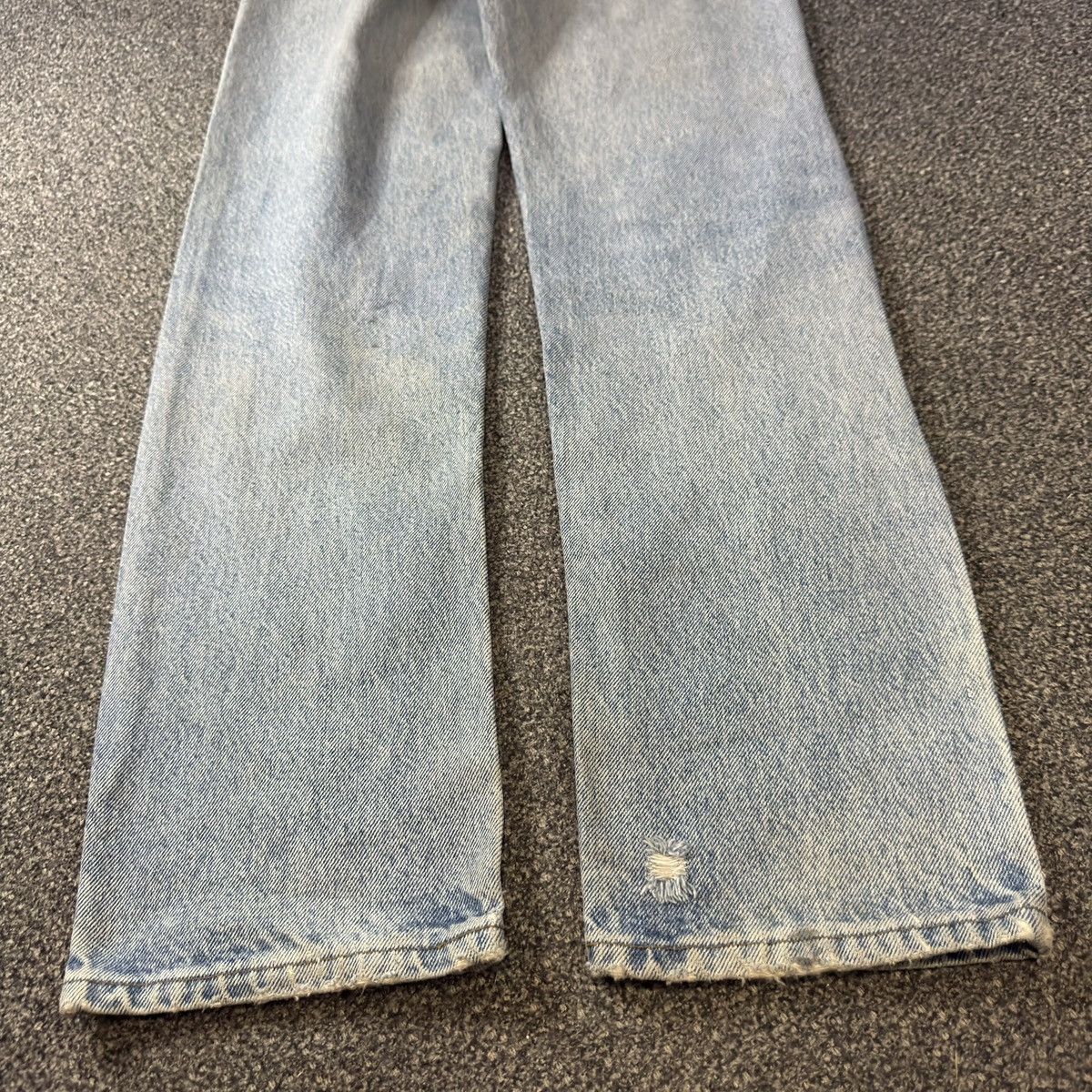 Levi's Vintage 90s Levis 505 Acid Washed Denim Made in Usa W27 Size US 27 - 12 Thumbnail