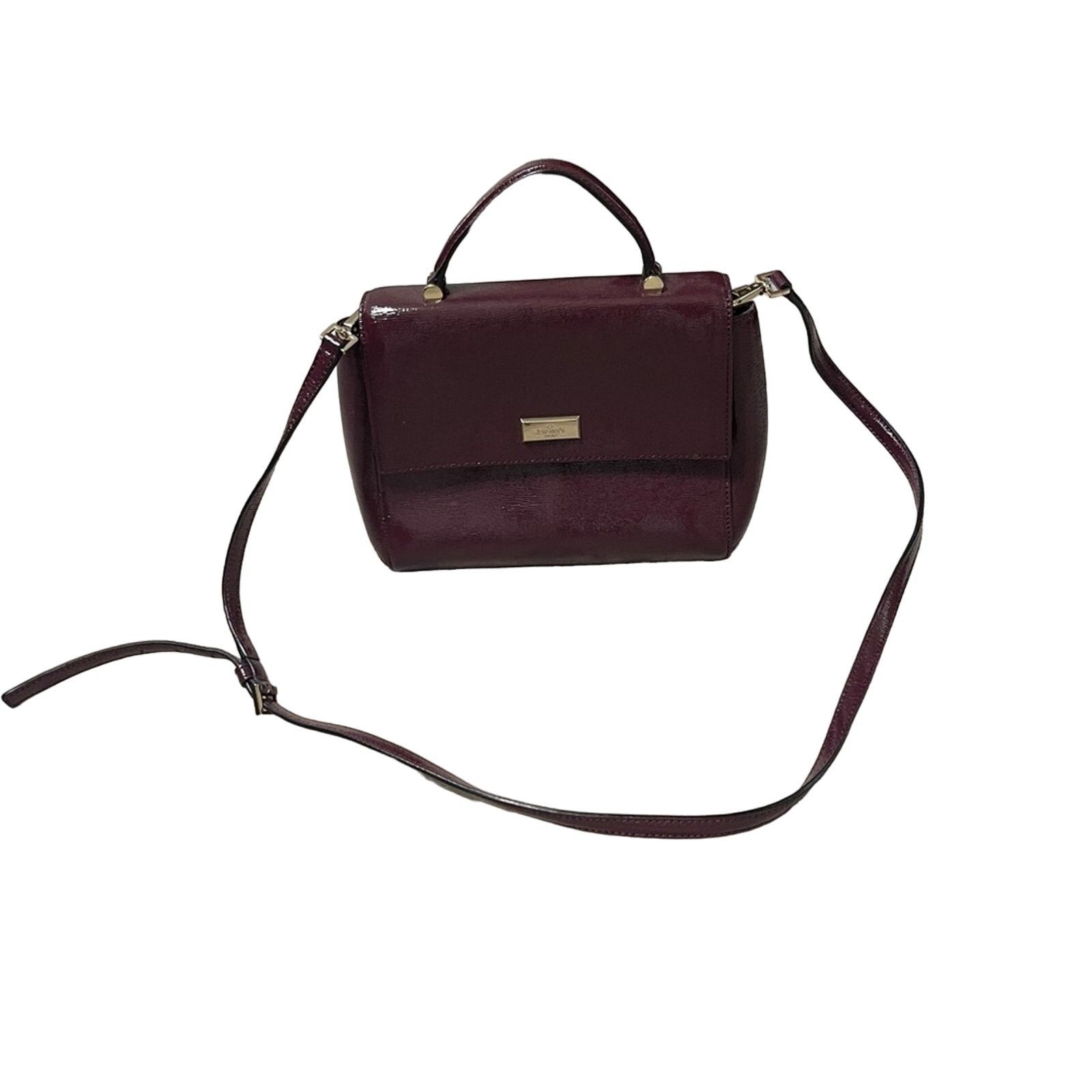 Kate Spade Kate Spade Brynlee Bixby Place Wine Burgundy Crossbody Purse Size ONE SIZE - 1 Thumbnail