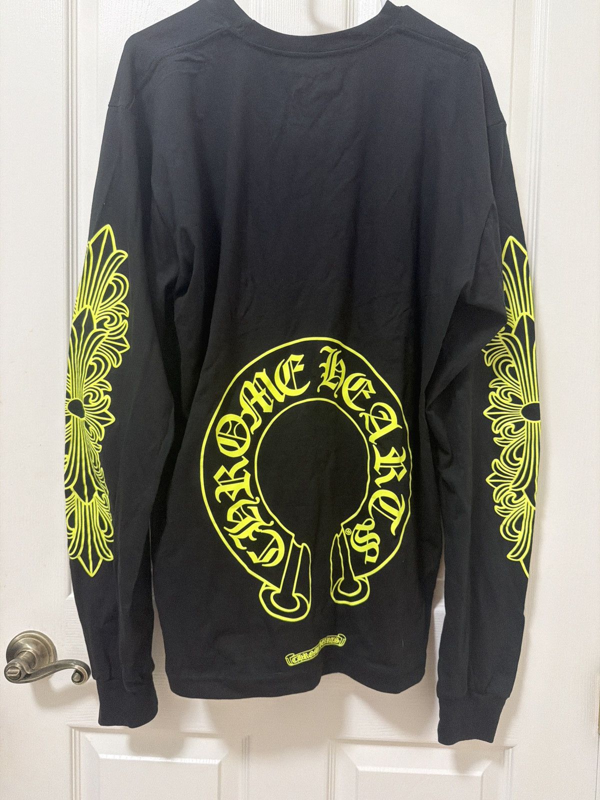 Chrome Hearts Chrome hearts Neon lime Longsleeve Size US XL / EU 56 / 4 - 1 Thumbnail