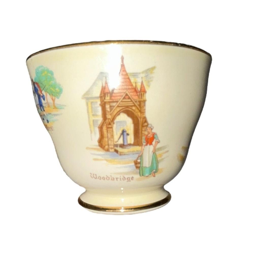 Designer Vintage Royal Winton Old English Markets Cup & Saucer Size ONE SIZE - 4 Thumbnail