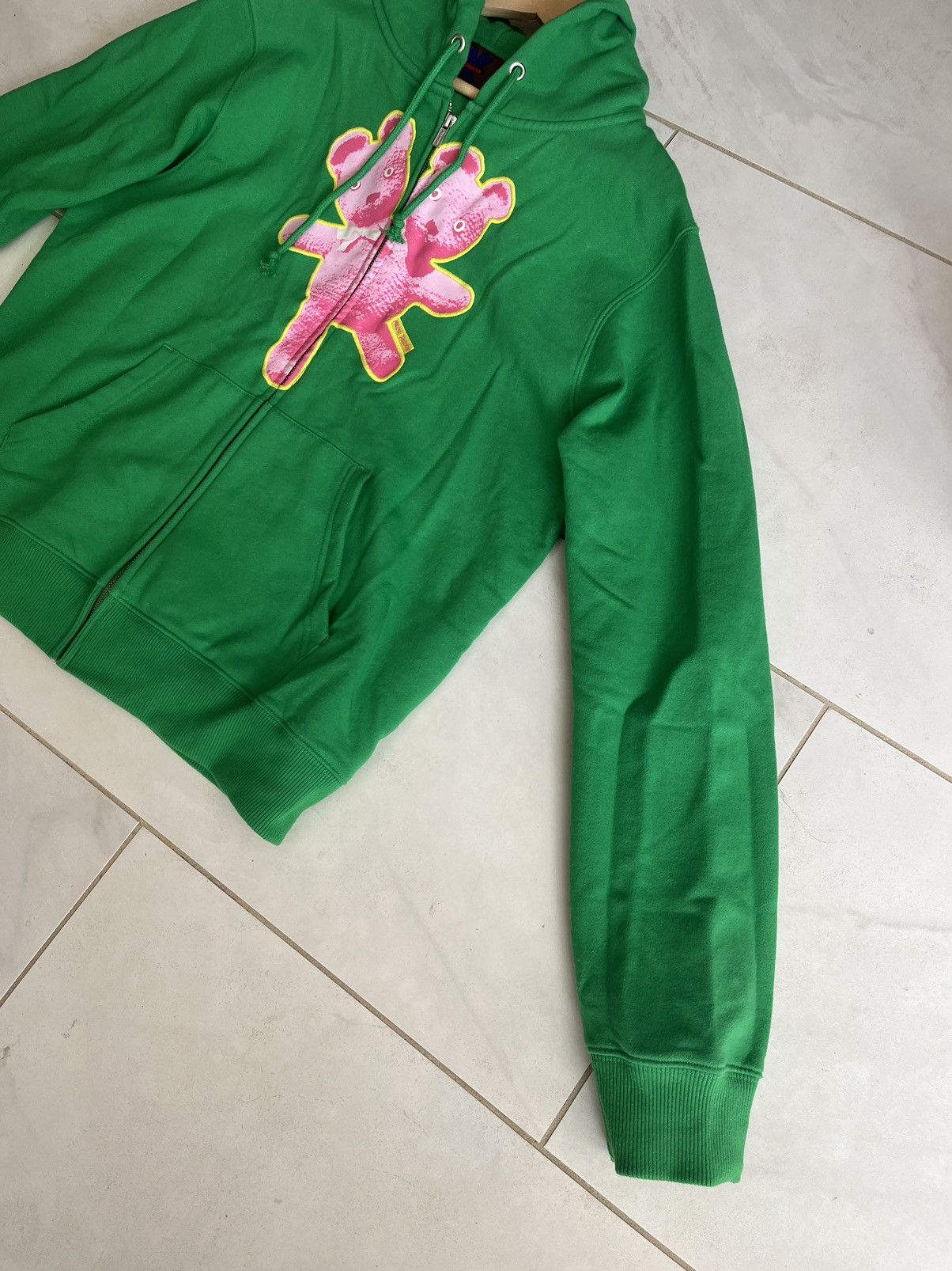 Heaven by Marc Jacobs Double-headed Teddy Zip Up Hoodie