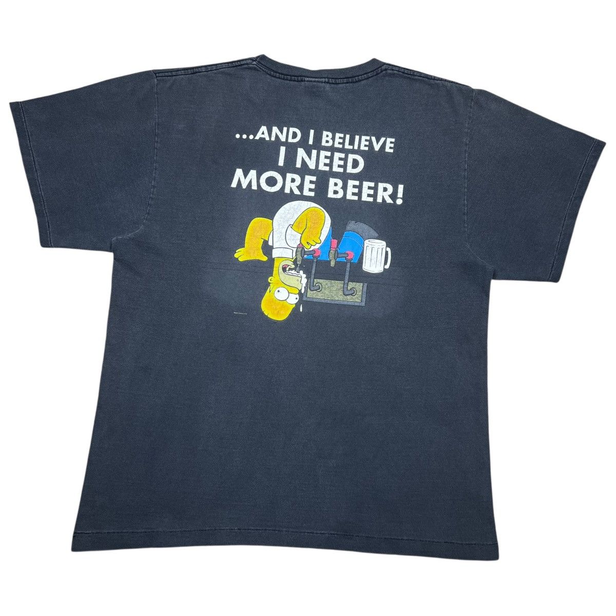 Changes 2000 The Simpsons Homer I Need More Beer Changes Graphic Tee Size US L / EU 52-54 / 3 - 2 Thumbnail