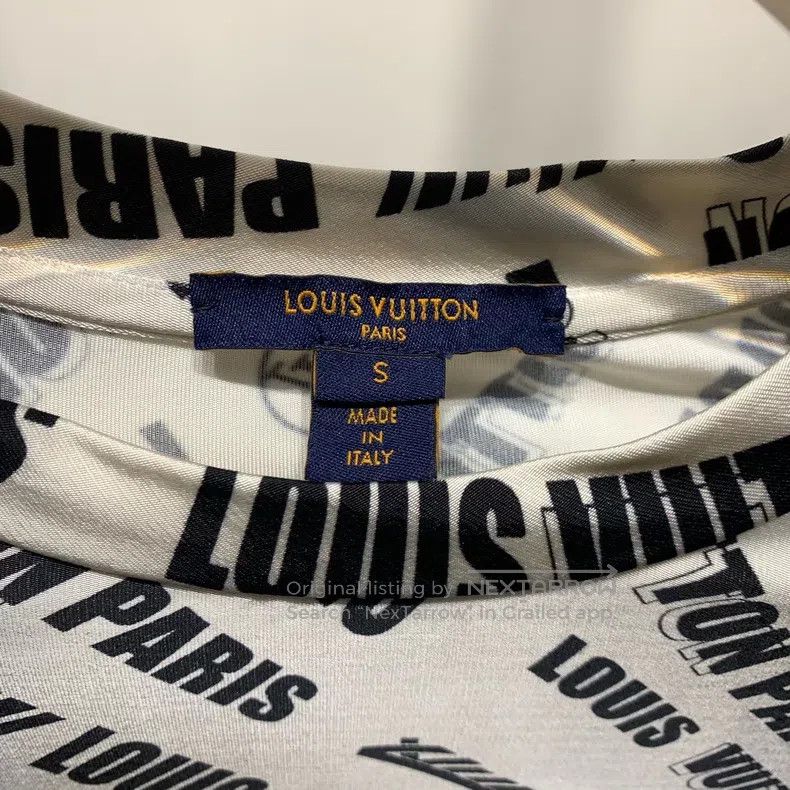 Louis Vuitton Louis Vuitton Printed full-print undershirt long sleeves Size S / US 4 / IT 40 - 2 Thumbnail