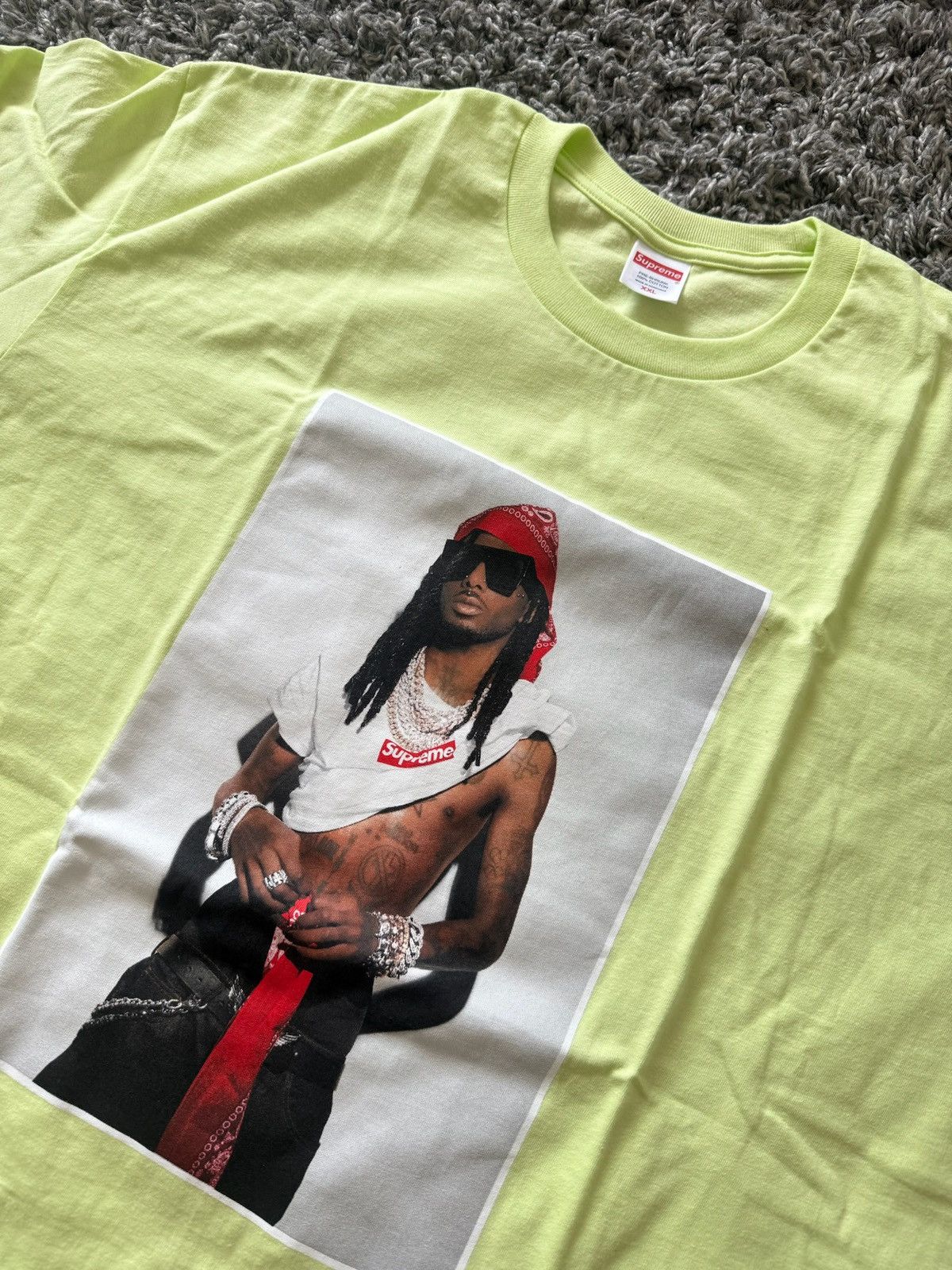 Supreme Supreme Playboi Carti Tee Size US XXL / EU 58 / 5 - 2 Thumbnail