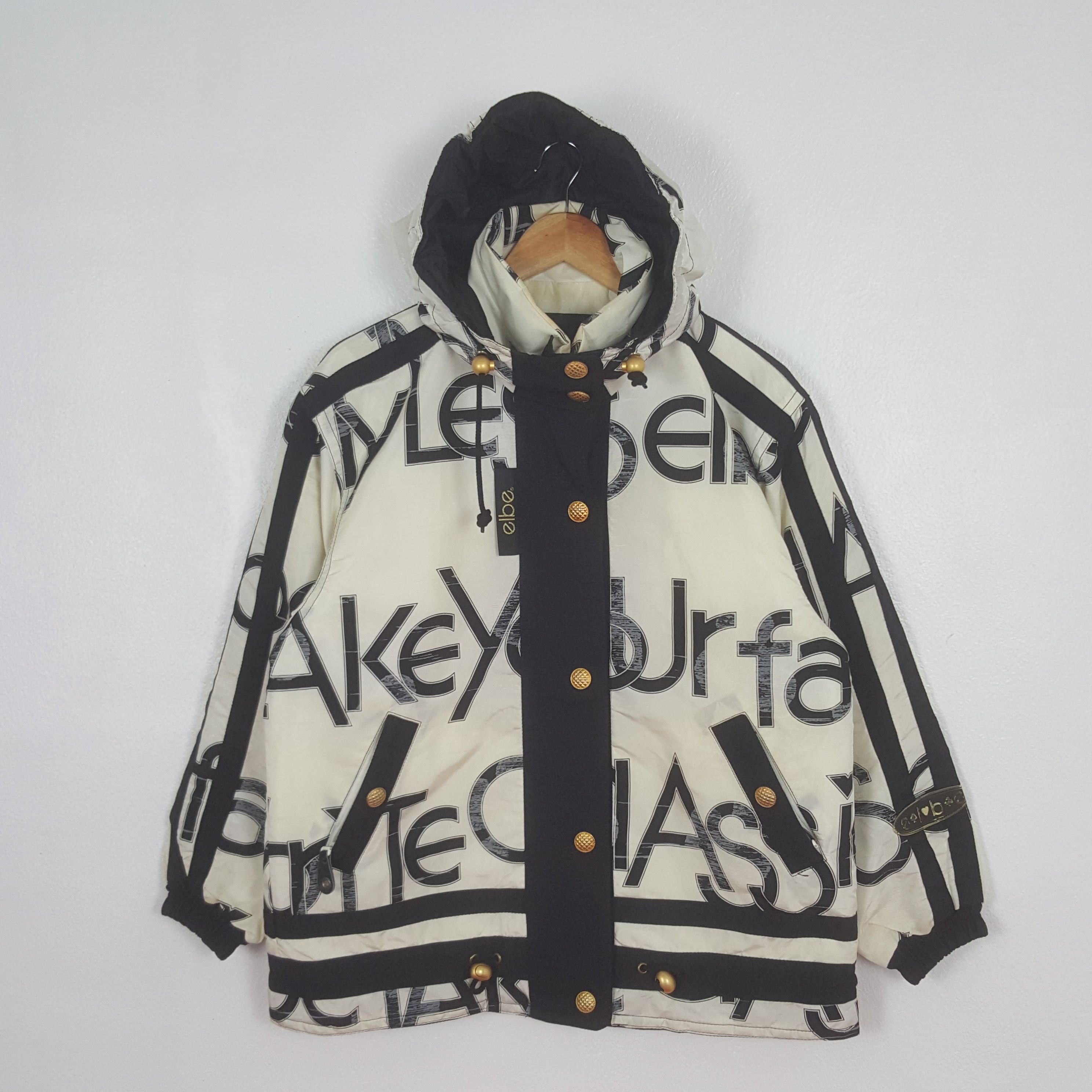 Vintage Vintage Elbe Fullprint Hoodies Jacket C322N7 Size US L / EU 52-54 / 3 - 1 Thumbnail
