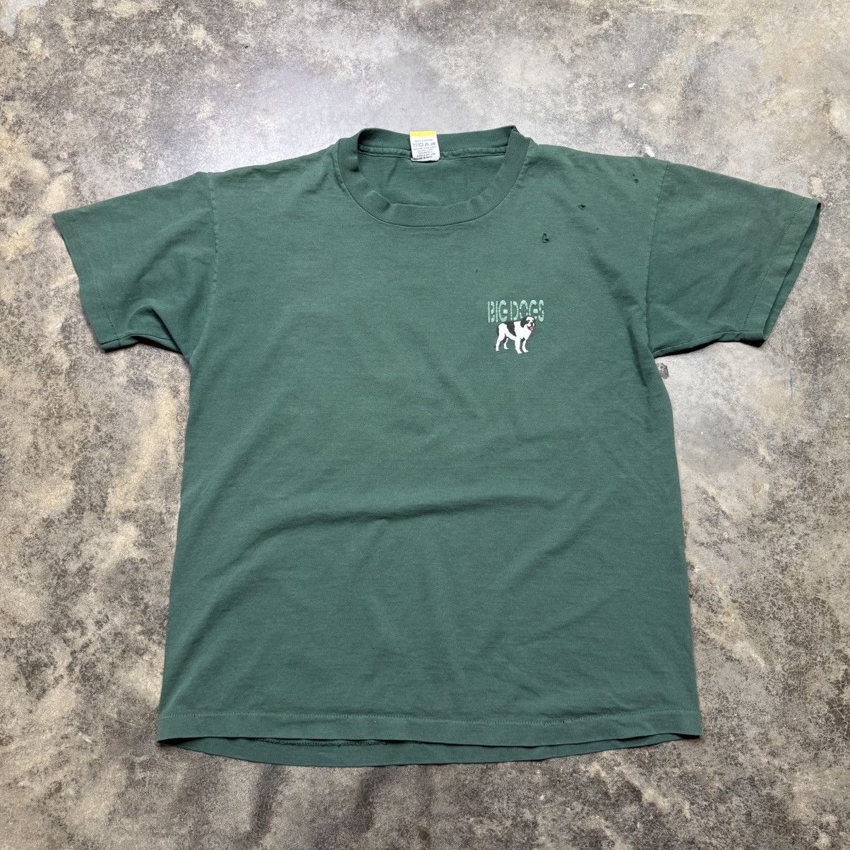 Vintage vintage big dogs faded thrashed baggy dog tshirt Size US XL / EU 56 / 4 - 1 Thumbnail