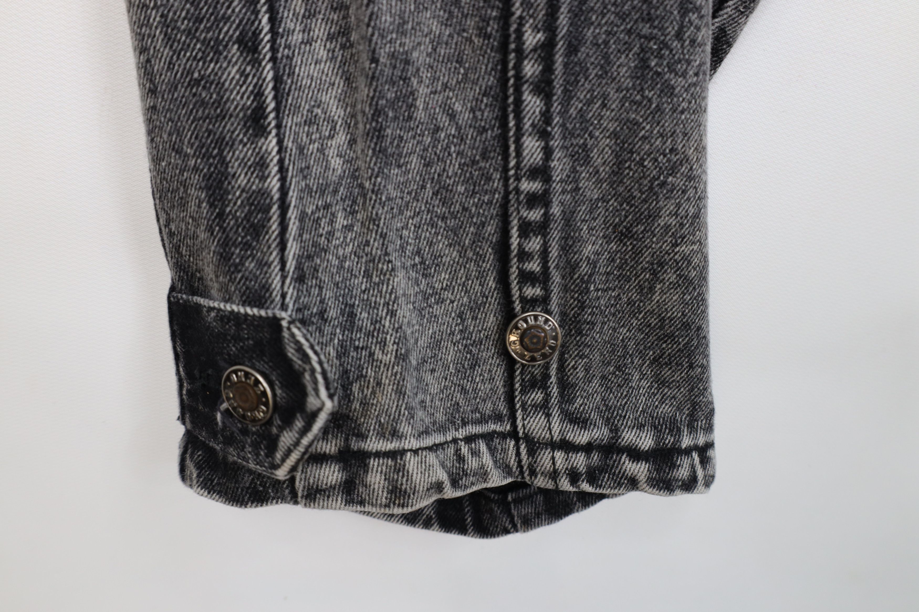 Vintage Vintage 80s 90s Streetwear Acid Wash Relaxed Jeans Black Size US 30 / EU 46 - 13 Thumbnail