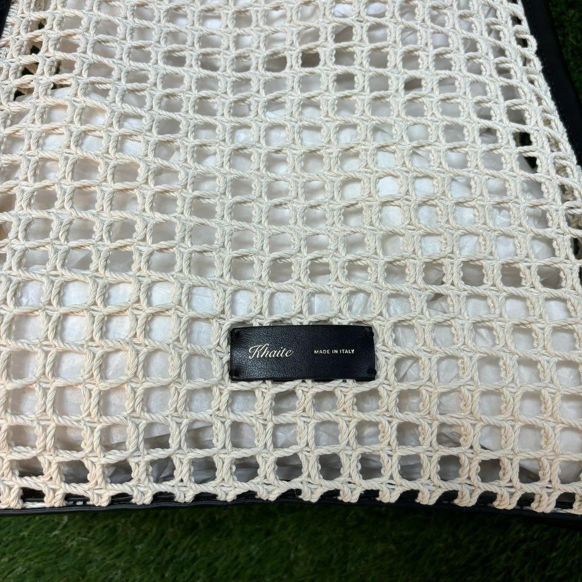 KHAITE Khaite All June Woven Tote Bag Size ONE SIZE - 8 Thumbnail