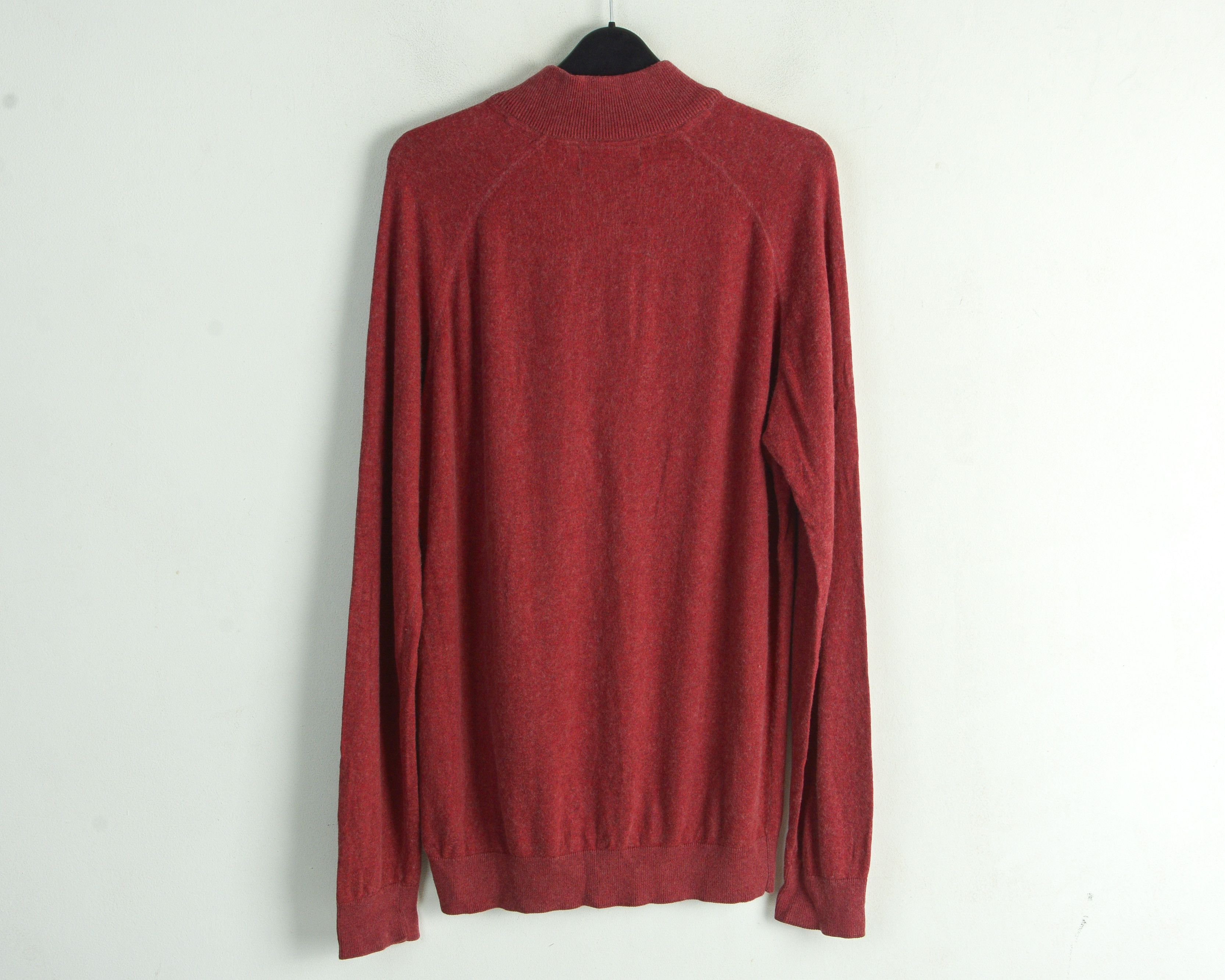 Barbour Sweater M Jumper Cashmere Pullover 1/4 Zip Neck Top Size US M / EU 48-50 / 2 - 6 Thumbnail