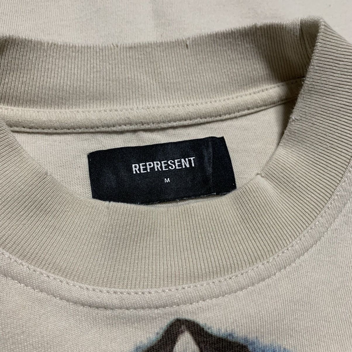 Represent Clo. Represent Medium Spirit Reaper Vintage White Tee Size US M / EU 48-50 / 2 - 4 Thumbnail