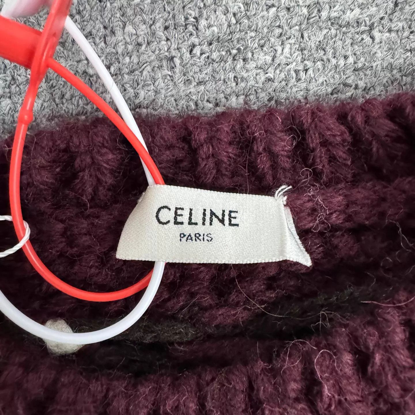 Celine Celine Fair Isle jacquard short knit sweater M 99 new Size US M / EU 48-50 / 2 - 5 Thumbnail