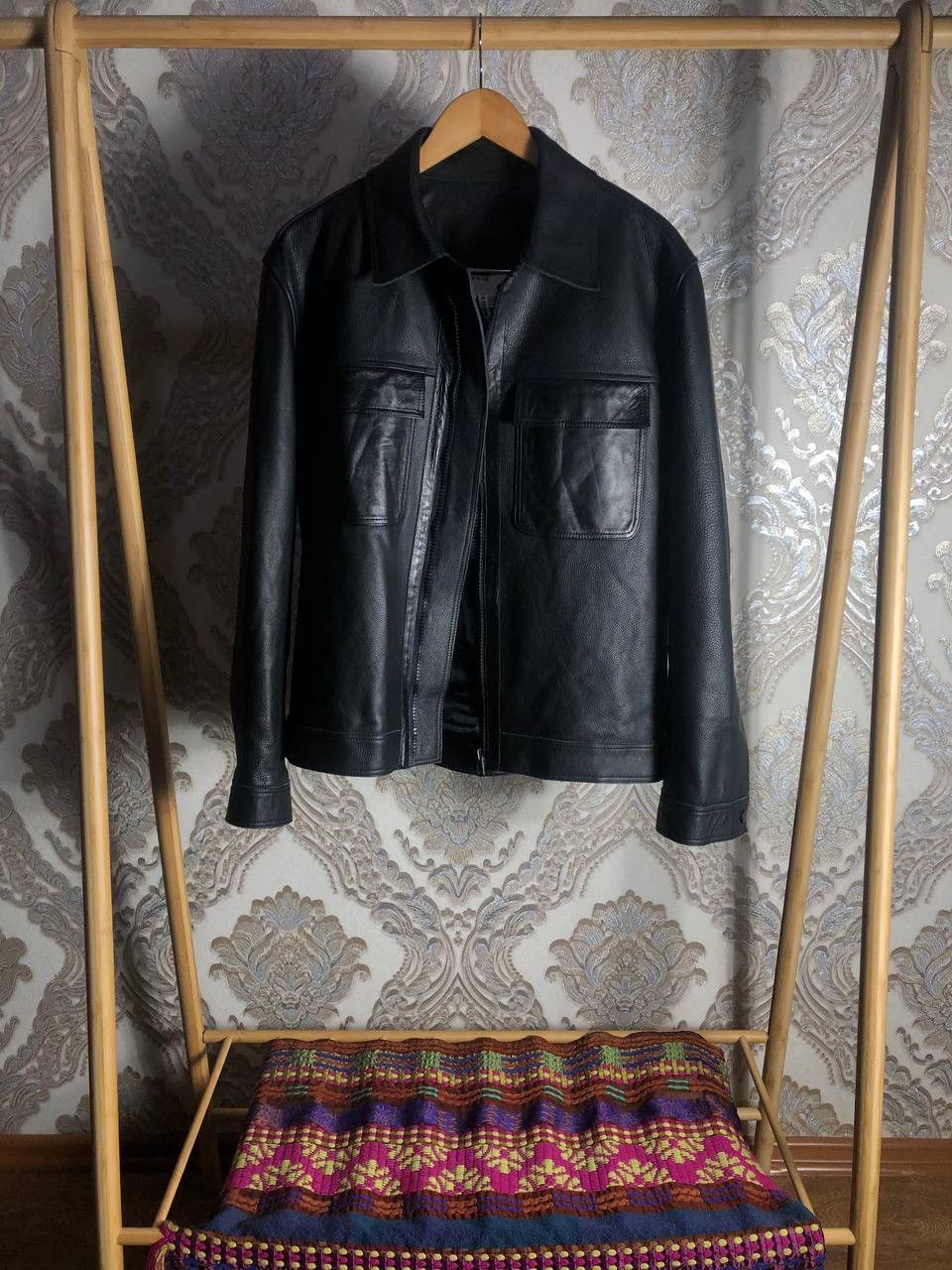 Ted Baker VERY RARE TED BAKER CASUAL DESIGNER LEATHER JACKET LUXURY Size US M / EU 48-50 / 2 - 2 Thumbnail