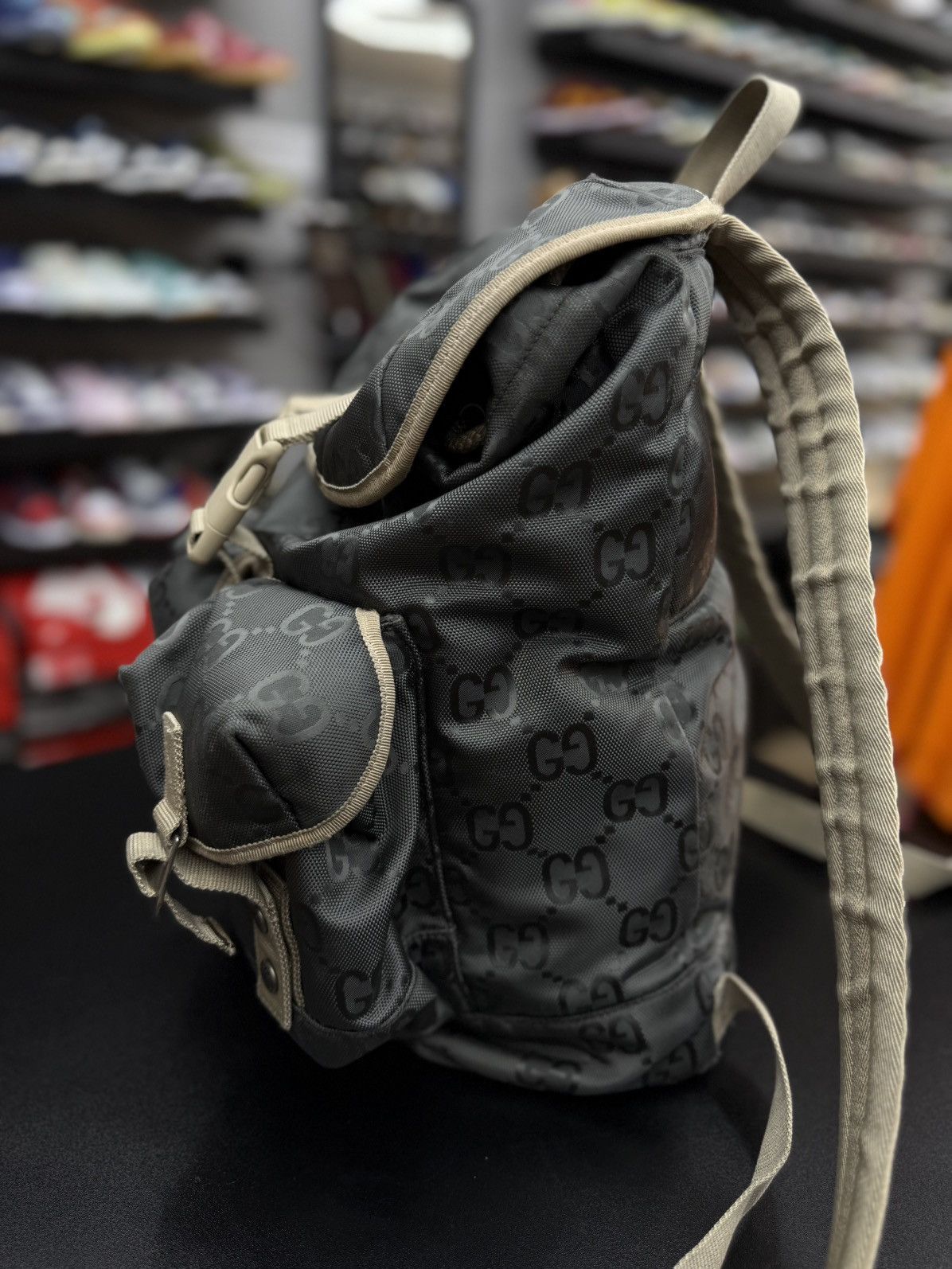 Gucci Gucci Grey Off The Grid Backpack $2220 Retail Size ONE SIZE - 13 Thumbnail