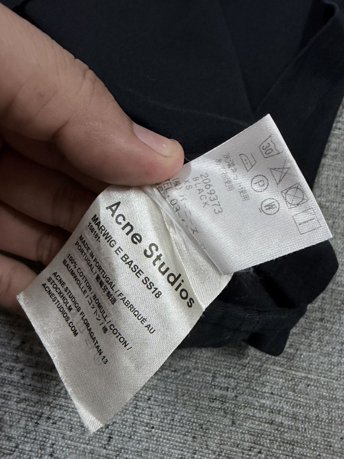 Acne Studios Ss18 Acne Studios Marwig Base Boxy Tee Size US XS / EU 42 / 0 - 10 Thumbnail