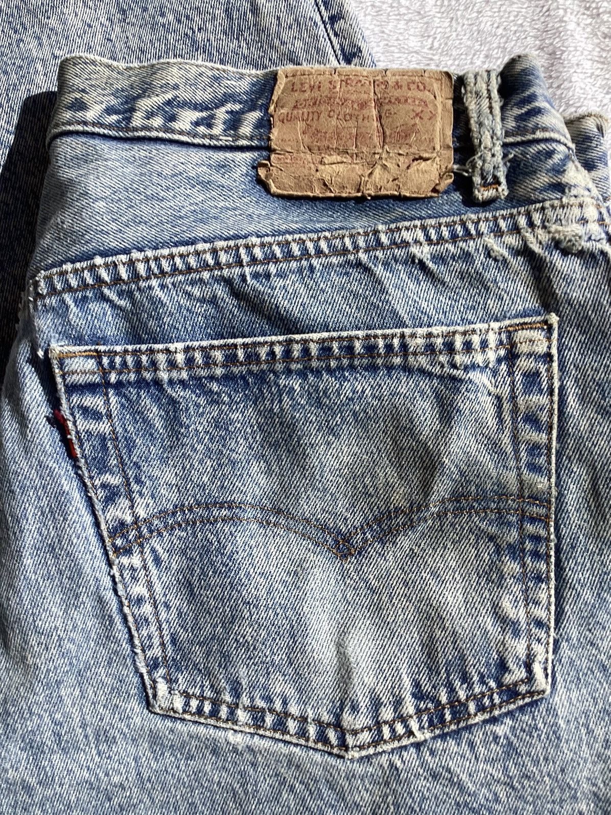 Levi's × Levi's Vintage Clothing × Vintage Vintage 1988-95 Levi’s XX USA made button fly pants Size US 38 / EU 54 - 2 Thumbnail