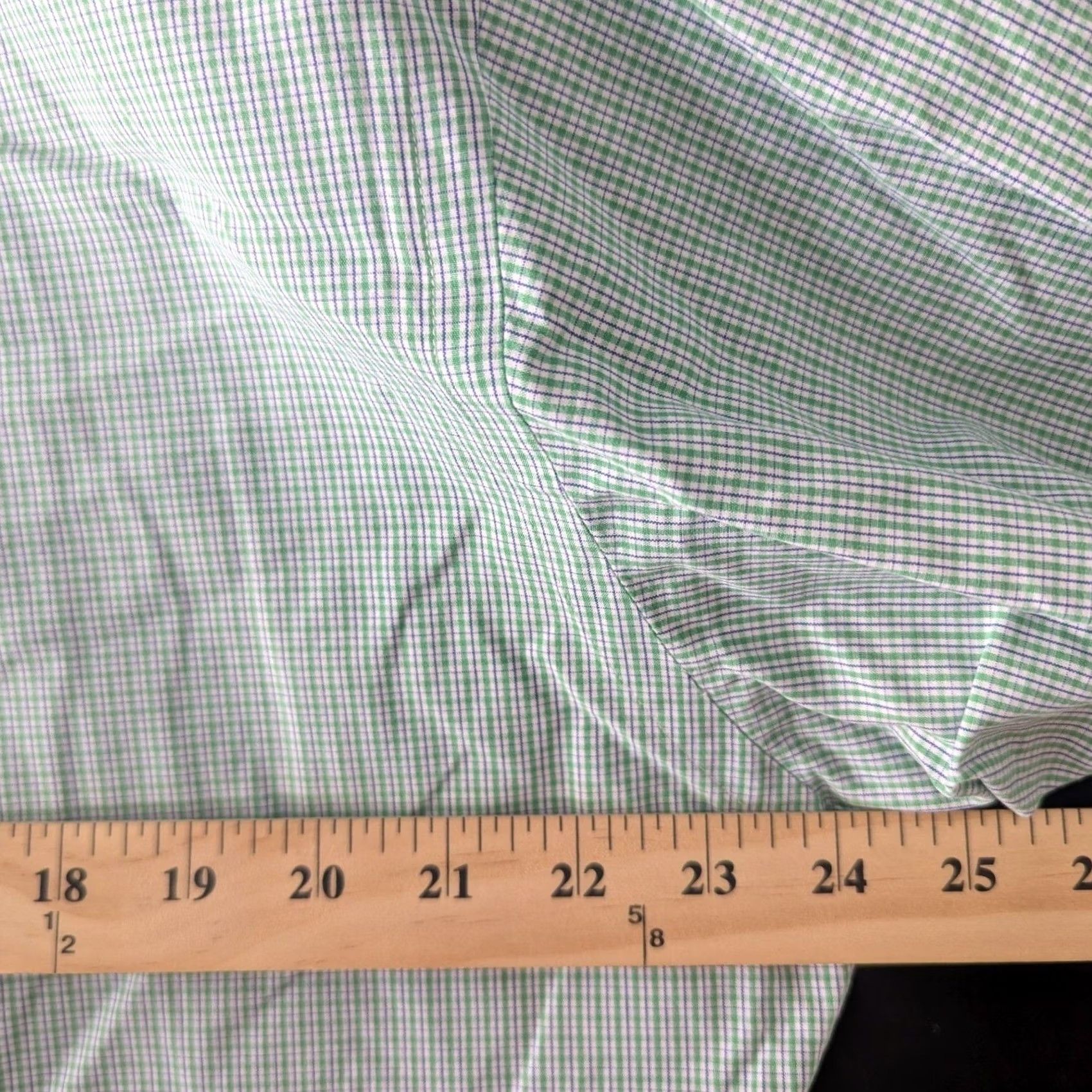 Ralph Lauren Ralph Lauren Blake Button Down Long Sleeve Shirt Green Gingham Plaid Purple Pony Mens L Cardigan? Size US L / EU 52-54 / 3 - 6 Thumbnail