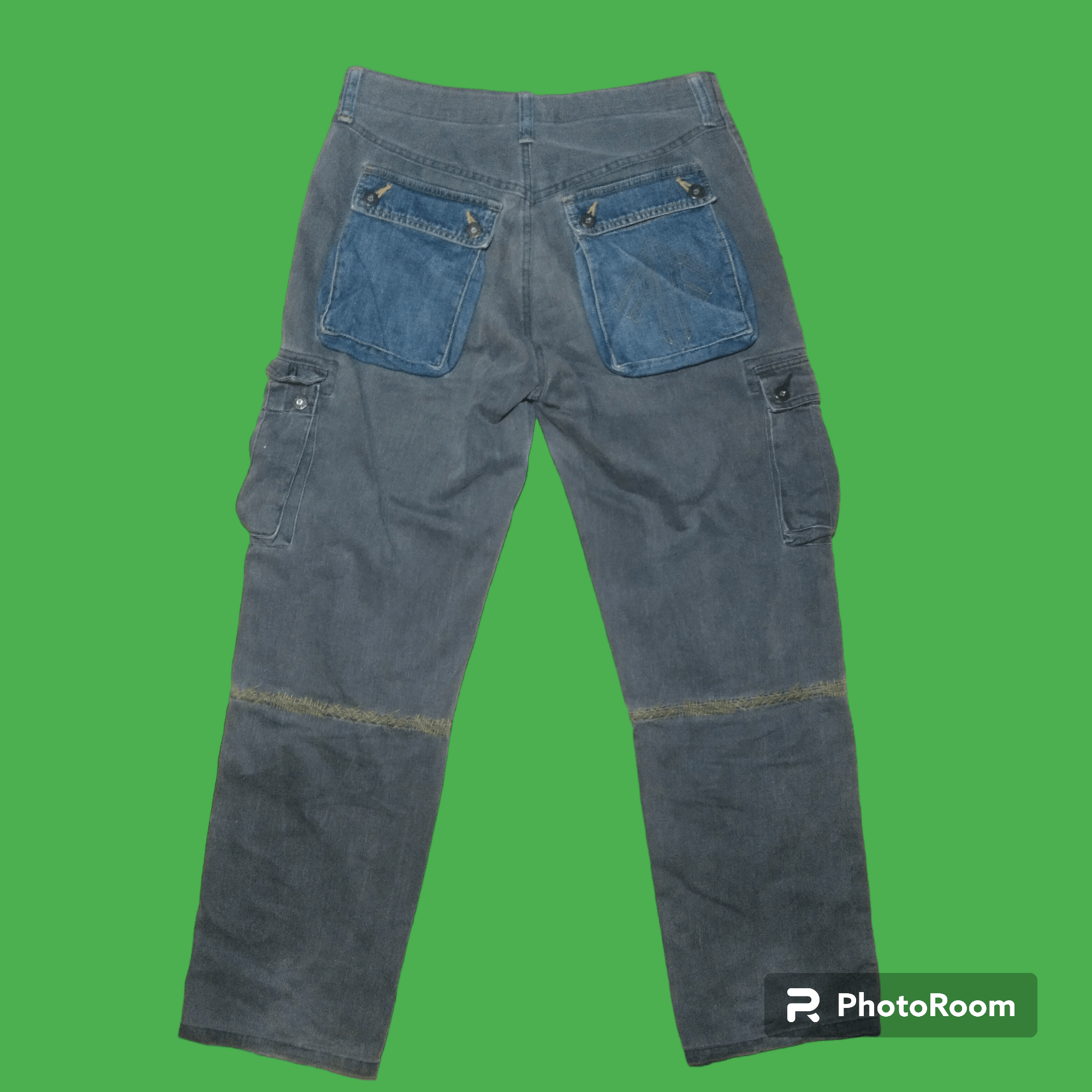 Japanese Brand Japanese brand Doarat Cargo Jeans Double knee Size US 32 / EU 48 - 2 Thumbnail