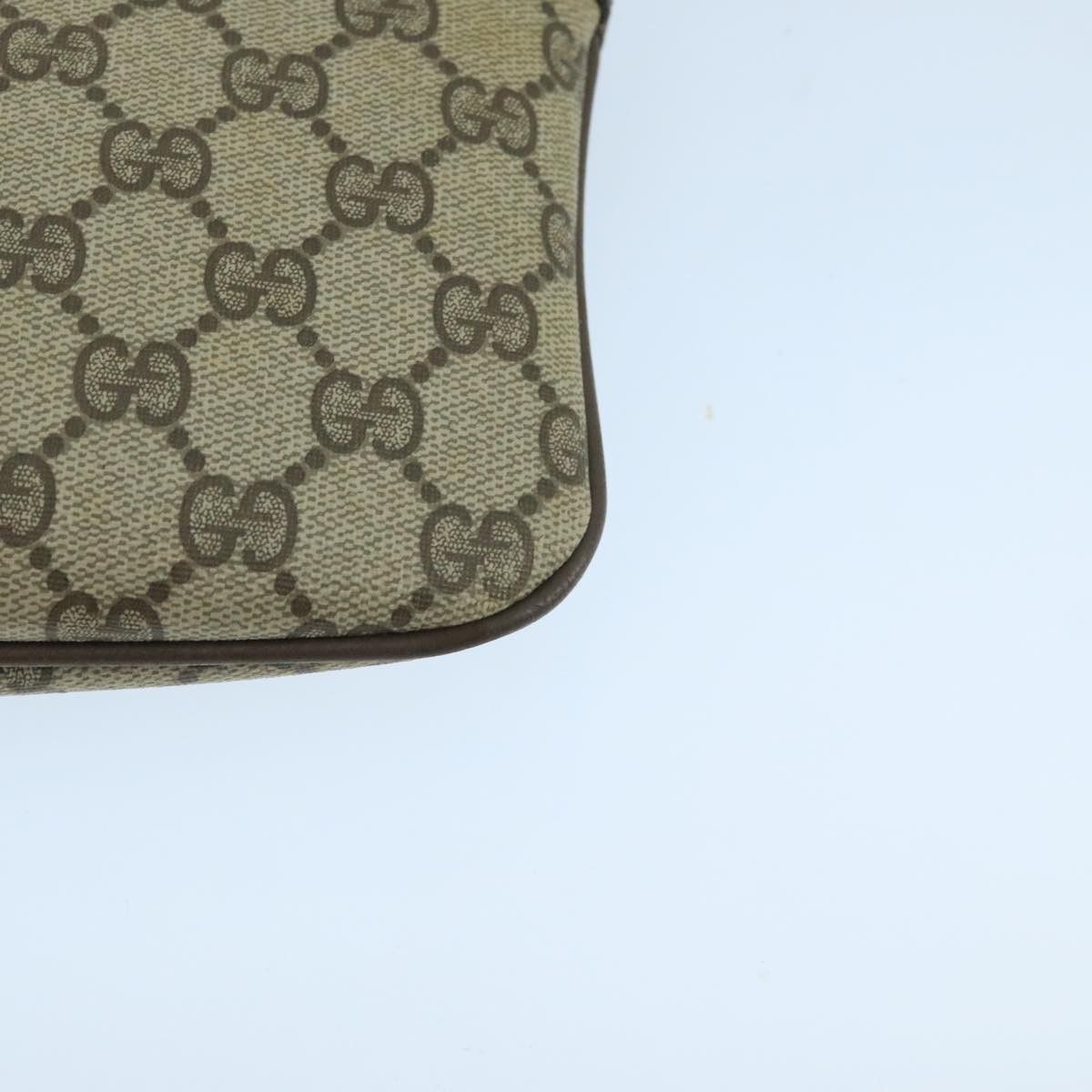 Gucci GUCCI GG Supreme Web Sherry Line Shoulder Bag Beige 904 02 Size ONE SIZE - 14 Thumbnail