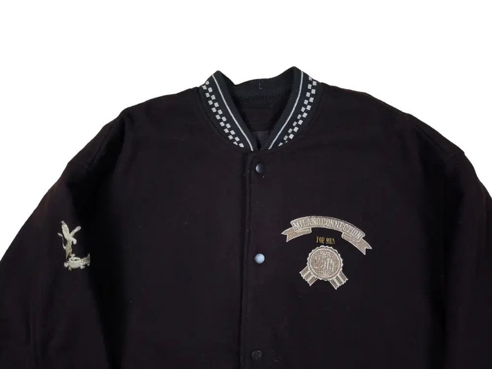 Vintage Vintage Milano Connection Varsity Jacket Wool Size US L / EU 52-54 / 3 - 4 Thumbnail