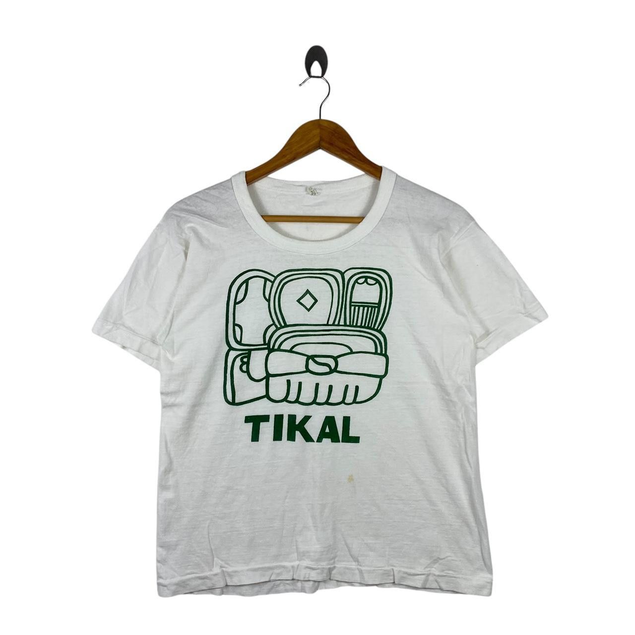 Vintage Vintage TIKAL MAYA CIVILIZATION Pre Columbian Tee Shirt Top Size L / US 10 / IT 46 - 1 Thumbnail