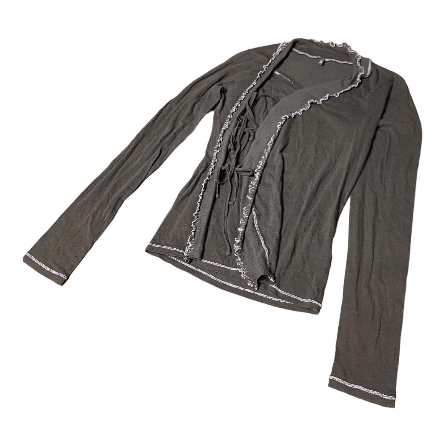 Cop Copine The Cop Copine Neutral Crisscross Front Top Size ONE SIZE - 4 Thumbnail