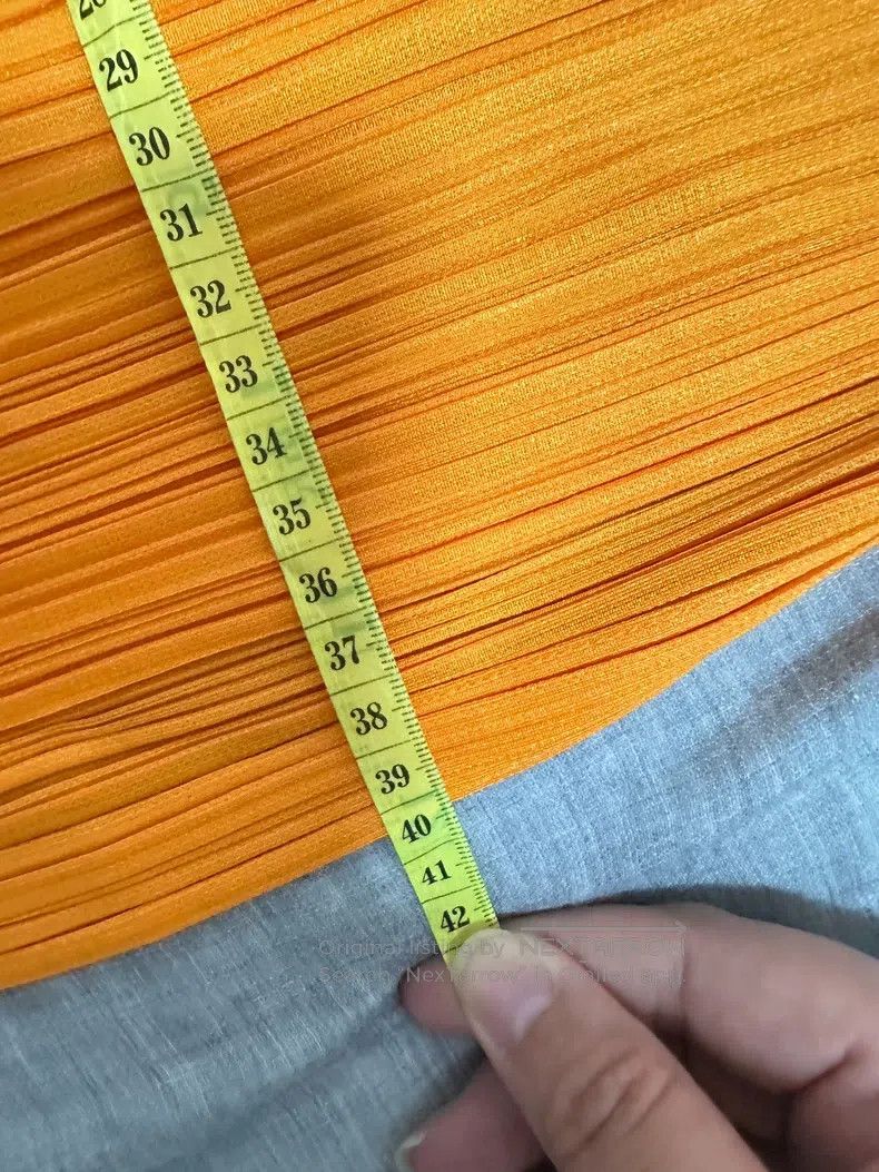 Issey Miyake Issey Miyake Orange Tank Top Size XXL / US 16-18 / IT 52-54 - 4 Thumbnail
