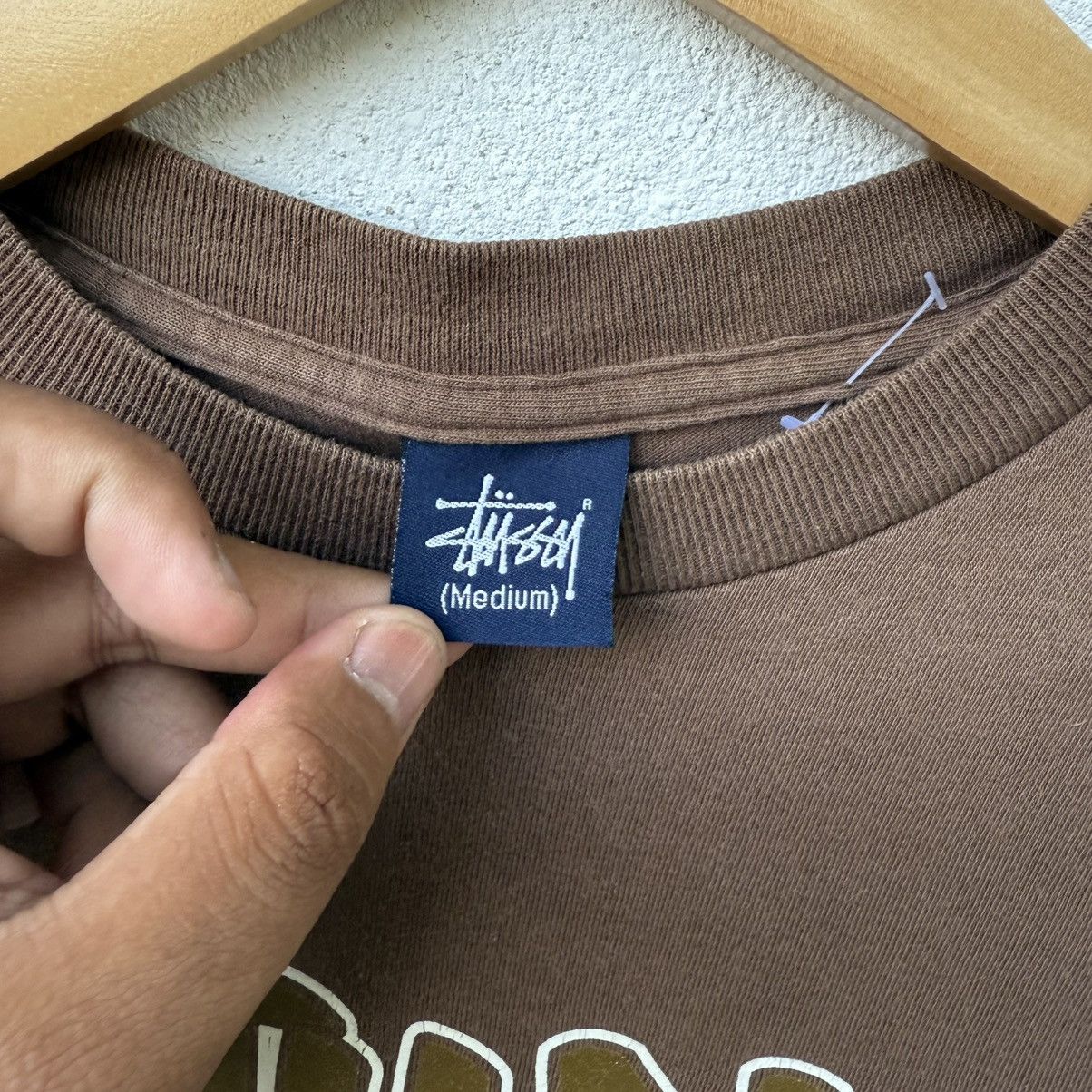 Stussy Vintage Stussy Brown Ripoff Futura Front Tee Shirt Size US M / EU 48-50 / 2 - 3 Thumbnail