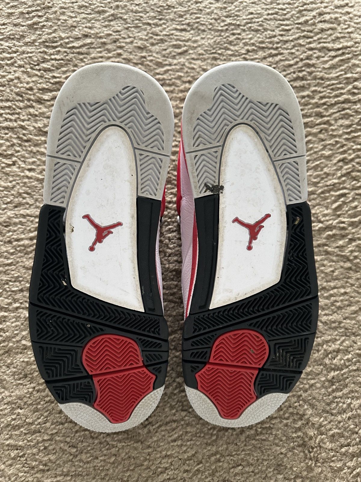 Jordan Brand × Nike Jordan 4 - Red Cement Size US 13 / EU 46 - 8 Thumbnail