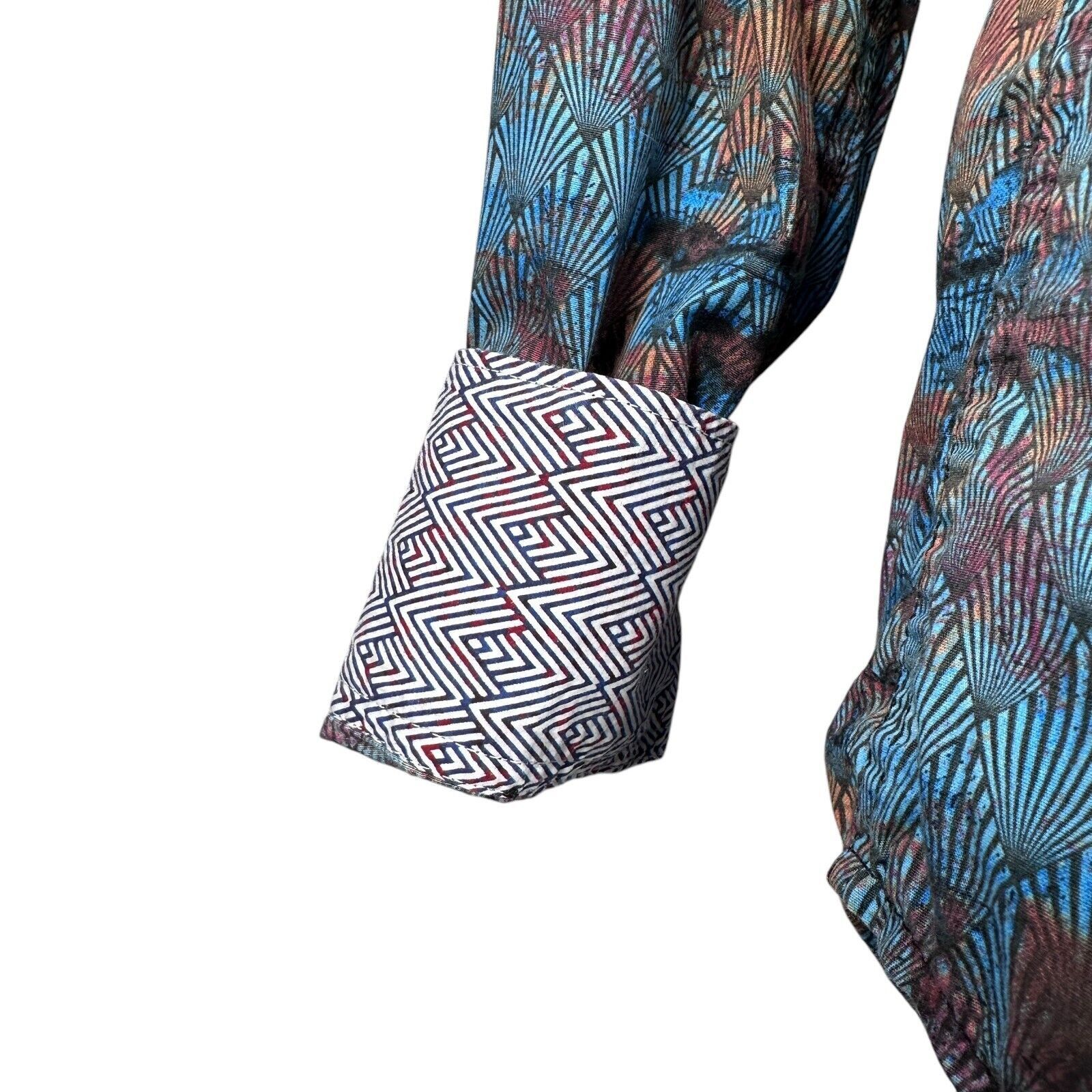 Robert Graham Robert Graham Shirt Men’s Small Geometric Colorful Button Up Size US S / EU 44-46 / 1 - 5 Thumbnail