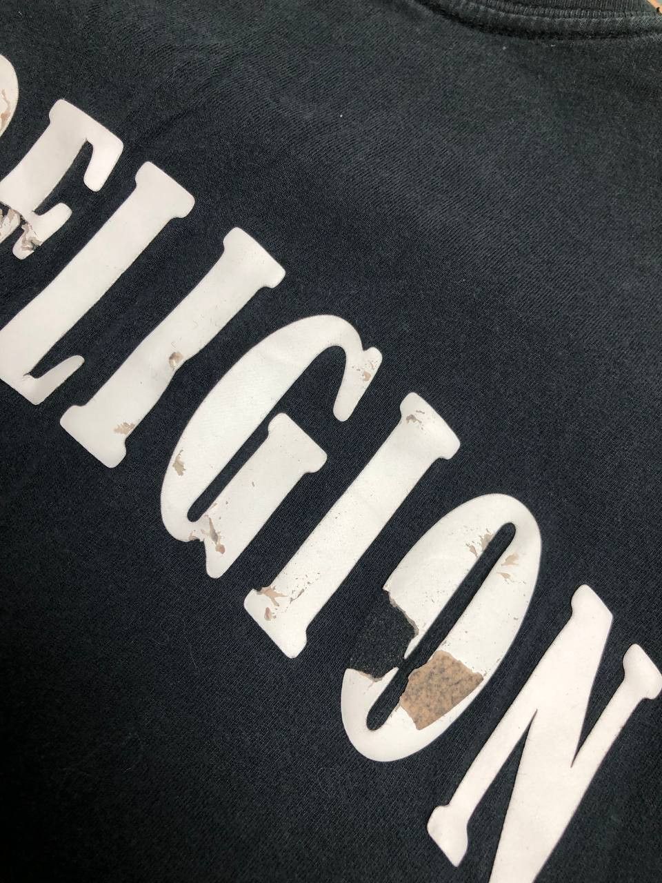 True Religion × Vintage TRUE RELIGION Buddha Big Logo Backprint T-shirt Size US S / EU 44-46 / 1 - 8 Thumbnail