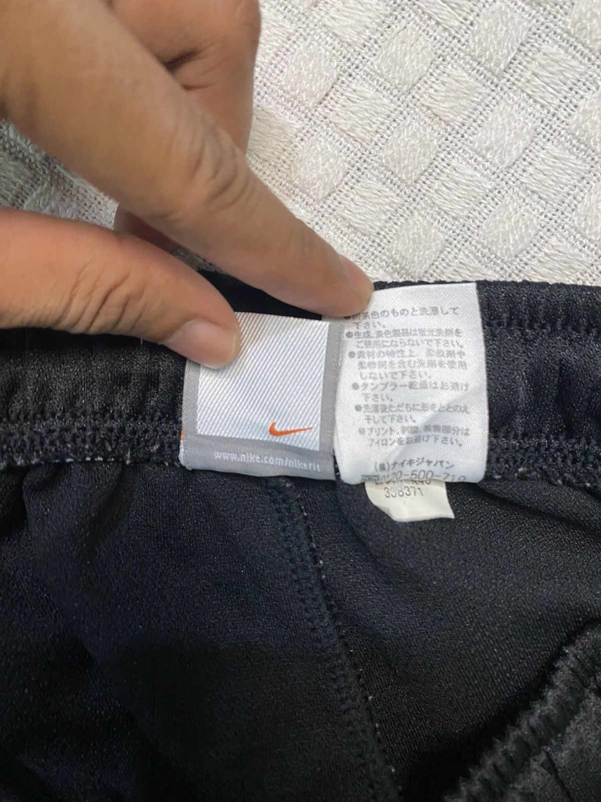 NOCTA × Nike 💥 VINTAGE NIKE 90S BAGGY WIDE LEG SWOOSH TRACK PANTS Y2K Size US 38 / EU 54 - 10 Thumbnail