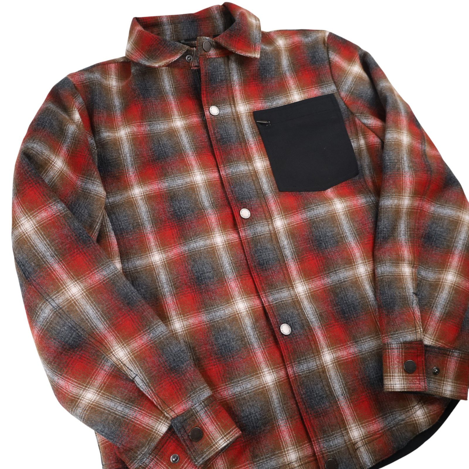 Pendleton Pendleton Shadow Plaid Polyfill Quilted Wool Shirt Jacket Size US M / EU 48-50 / 2 - 3 Thumbnail