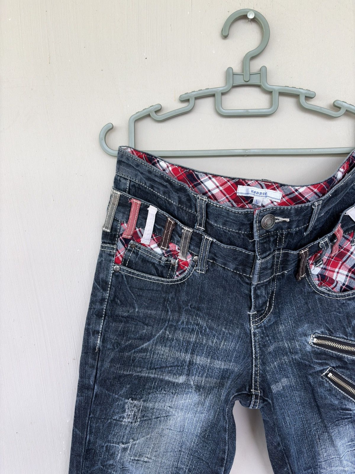Japanese Brand Japanese High Quality Guarented Double Waist Streetwear Size US 33 - 3 Thumbnail