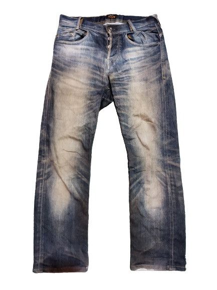 Japanese Brand Back Number Relaxy Jeans Size US 30 / EU 46 - 1 Thumbnail