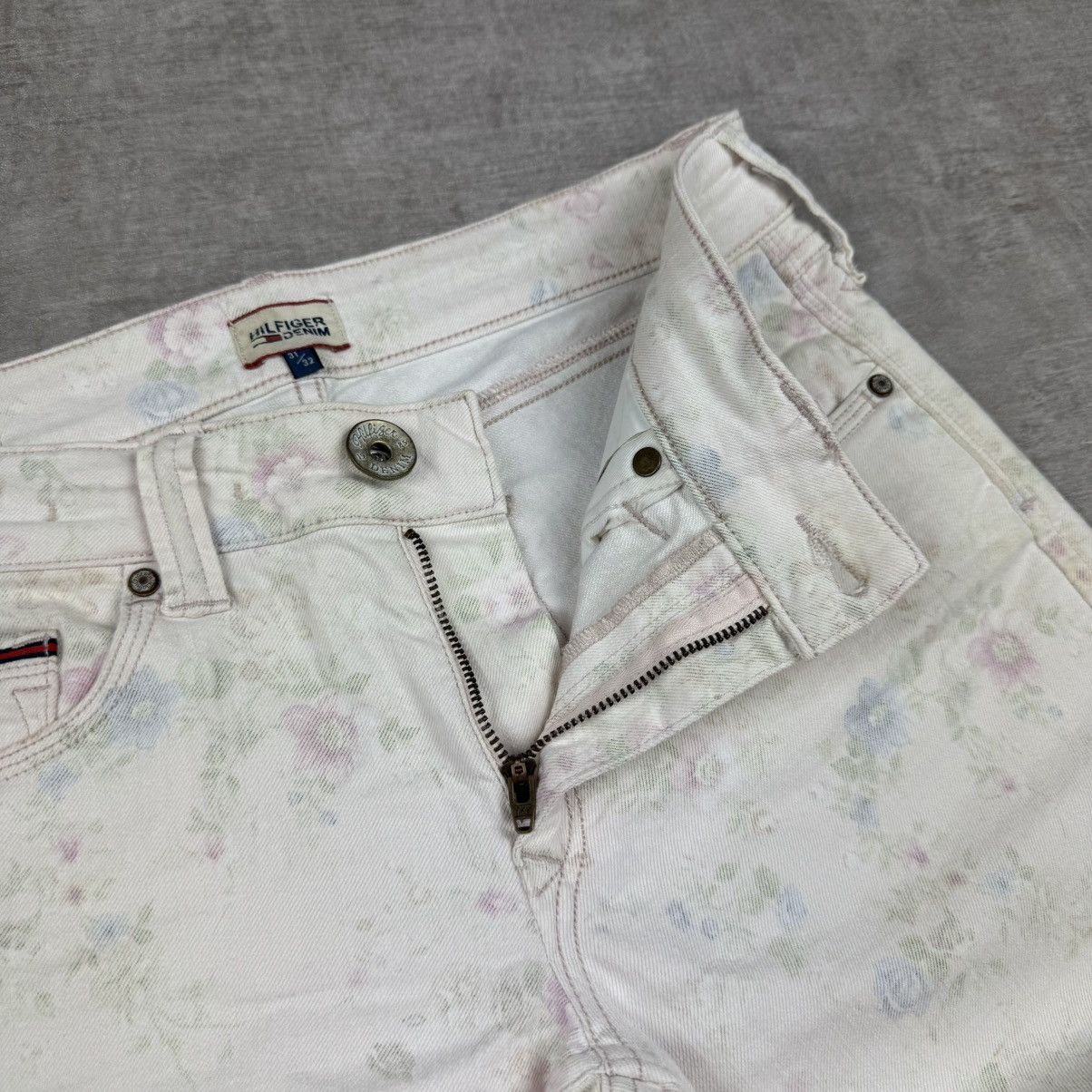 Tommy Hilfiger Tommy Hilfiger Flower Jeans Size 31" - 8 Thumbnail