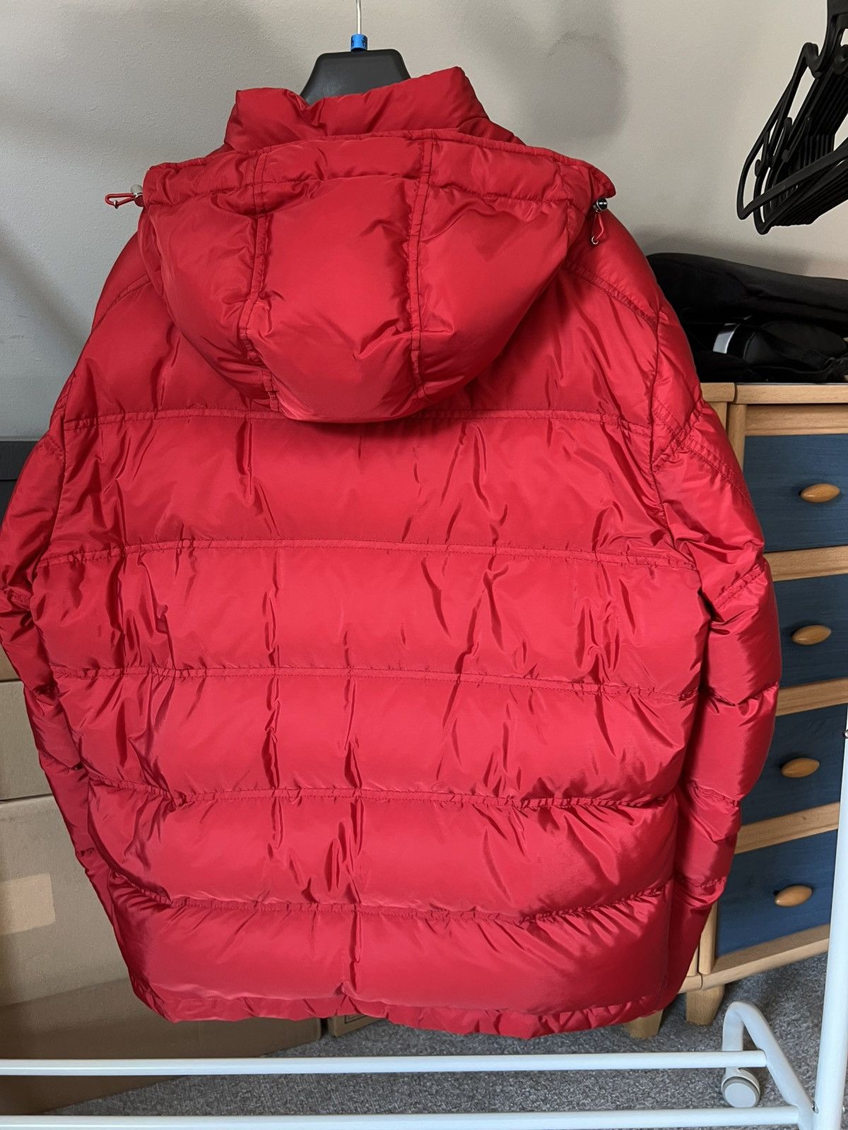 Prada Prada red pocket down puffer Size US L / EU 52-54 / 3 - 7 Thumbnail
