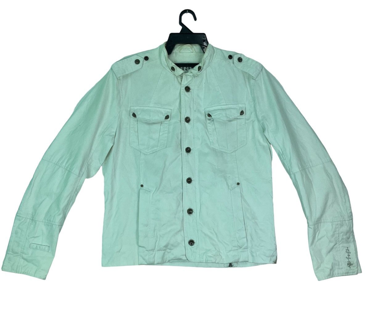 Diesel × Vintage Y2k DIESEL survival manual instructions lining logo jacket Size US M / EU 48-50 / 2 - 3 Thumbnail