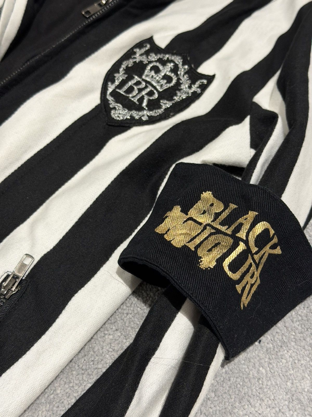 Other Black MiQuri double prisoner zip hoodie Size US S / EU 44-46 / 1 - 2 Thumbnail