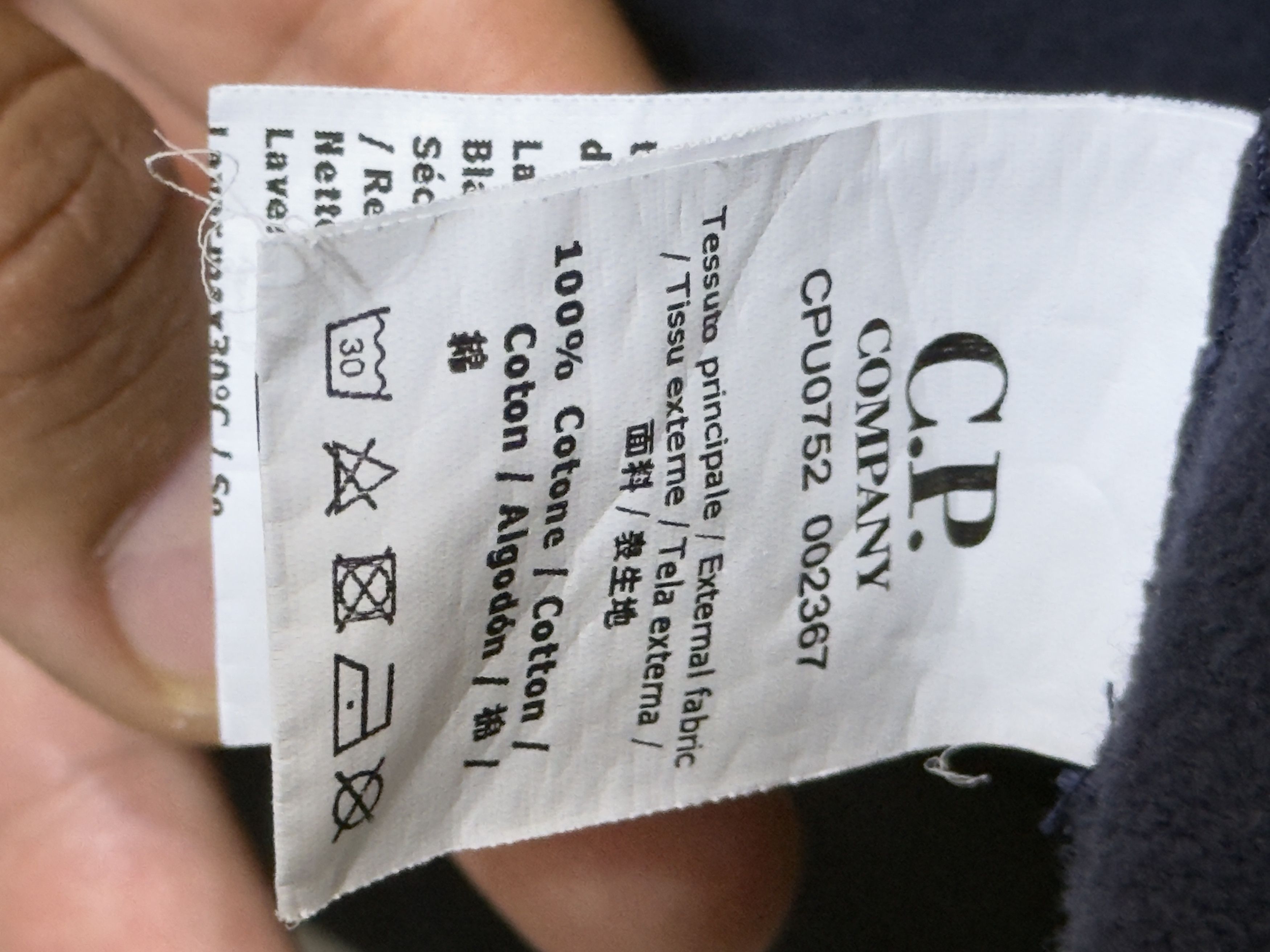 C.P. Company Track jacket zip up sweatshirt CP Company xxl/ xl Size US XL / EU 56 / 4 - 9 Thumbnail