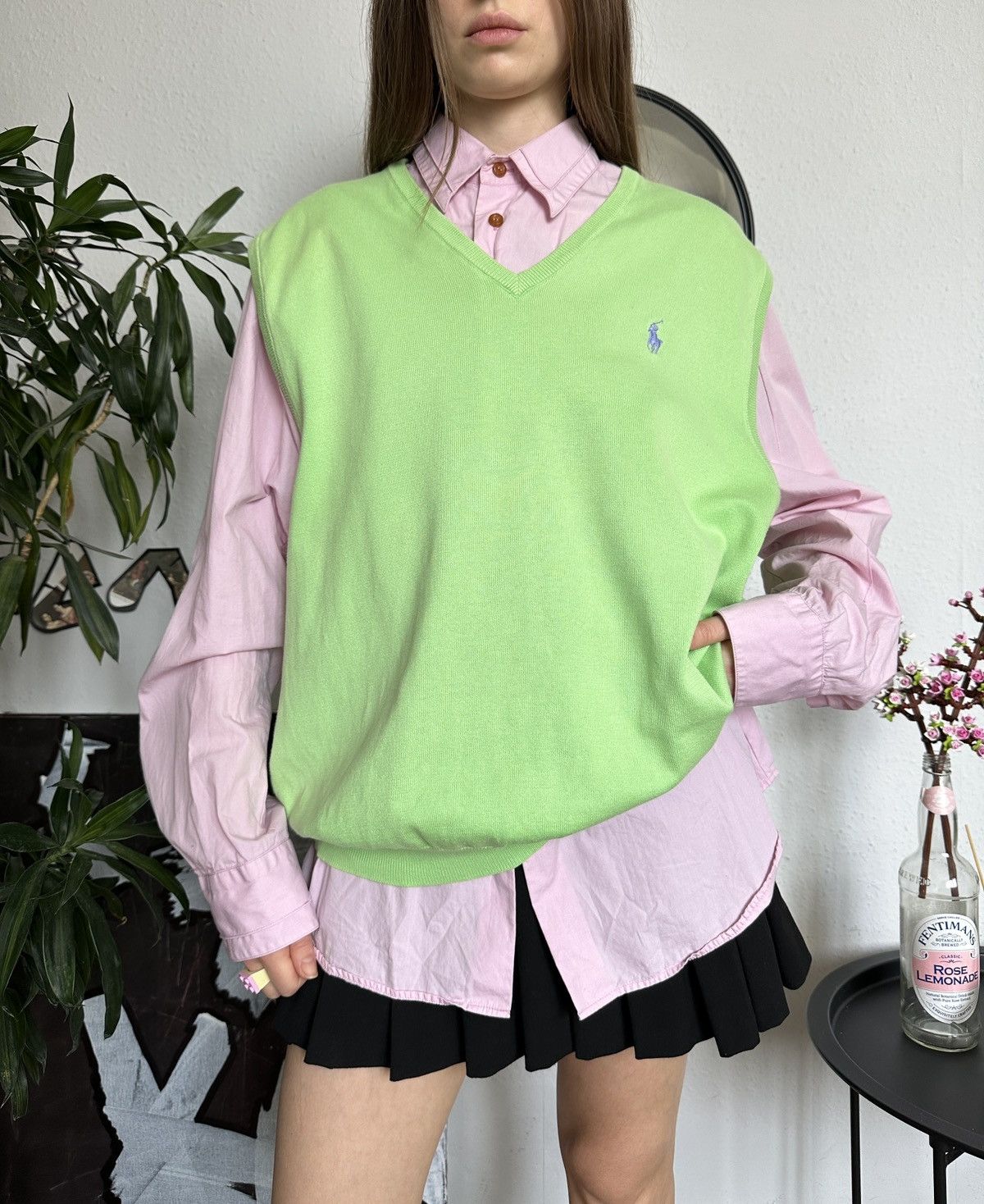 Polo Ralph Lauren × Ralph Lauren × Vintage Vintage Polo Golf Ralph Lauren Pullover Vest V-Neck Size XL / US 12-14 / IT 48-50 - 2 Thumbnail