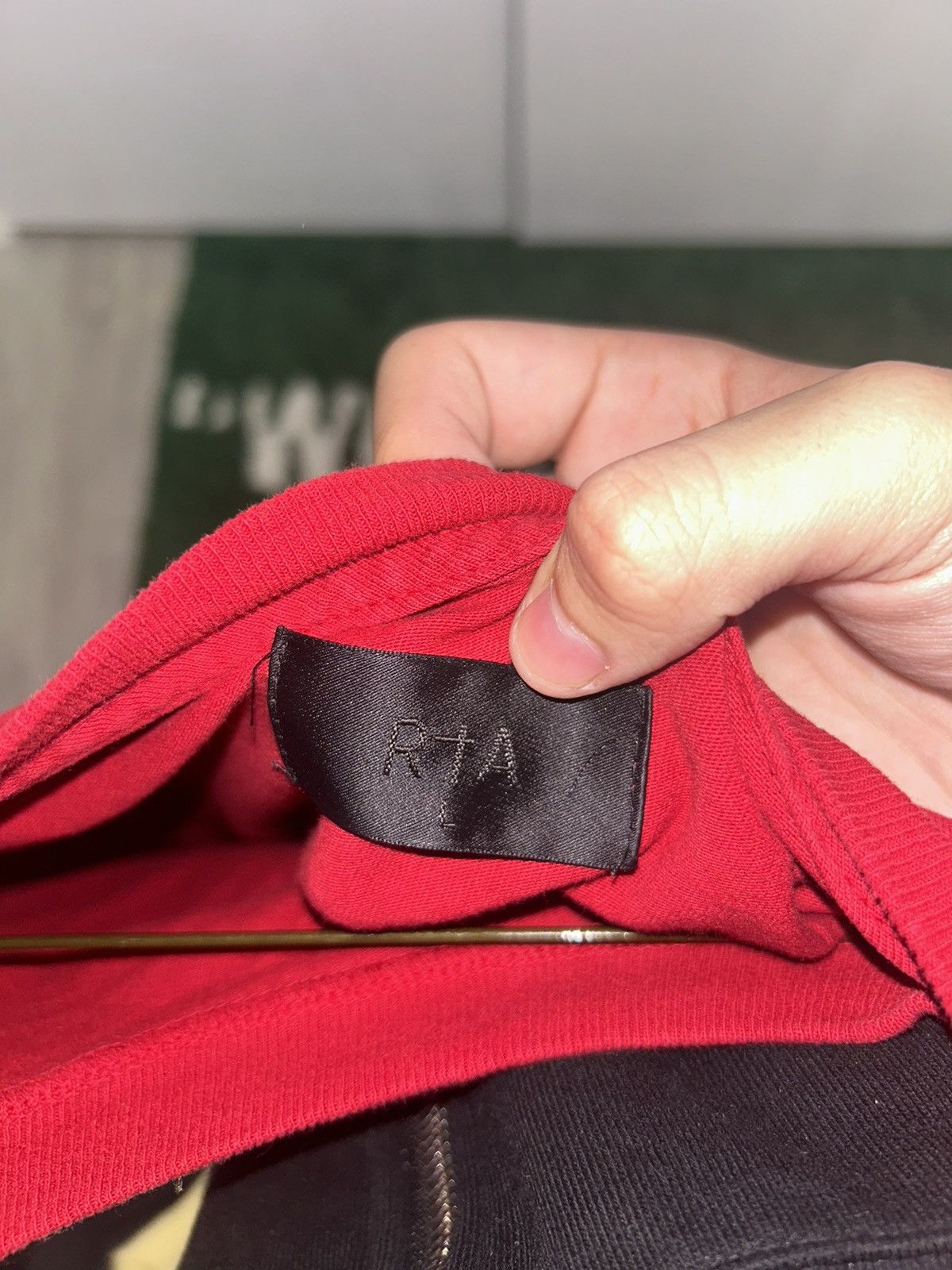 Rta Rta Red Tshirt Size Small Size US L / EU 52-54 / 3 - 3 Thumbnail