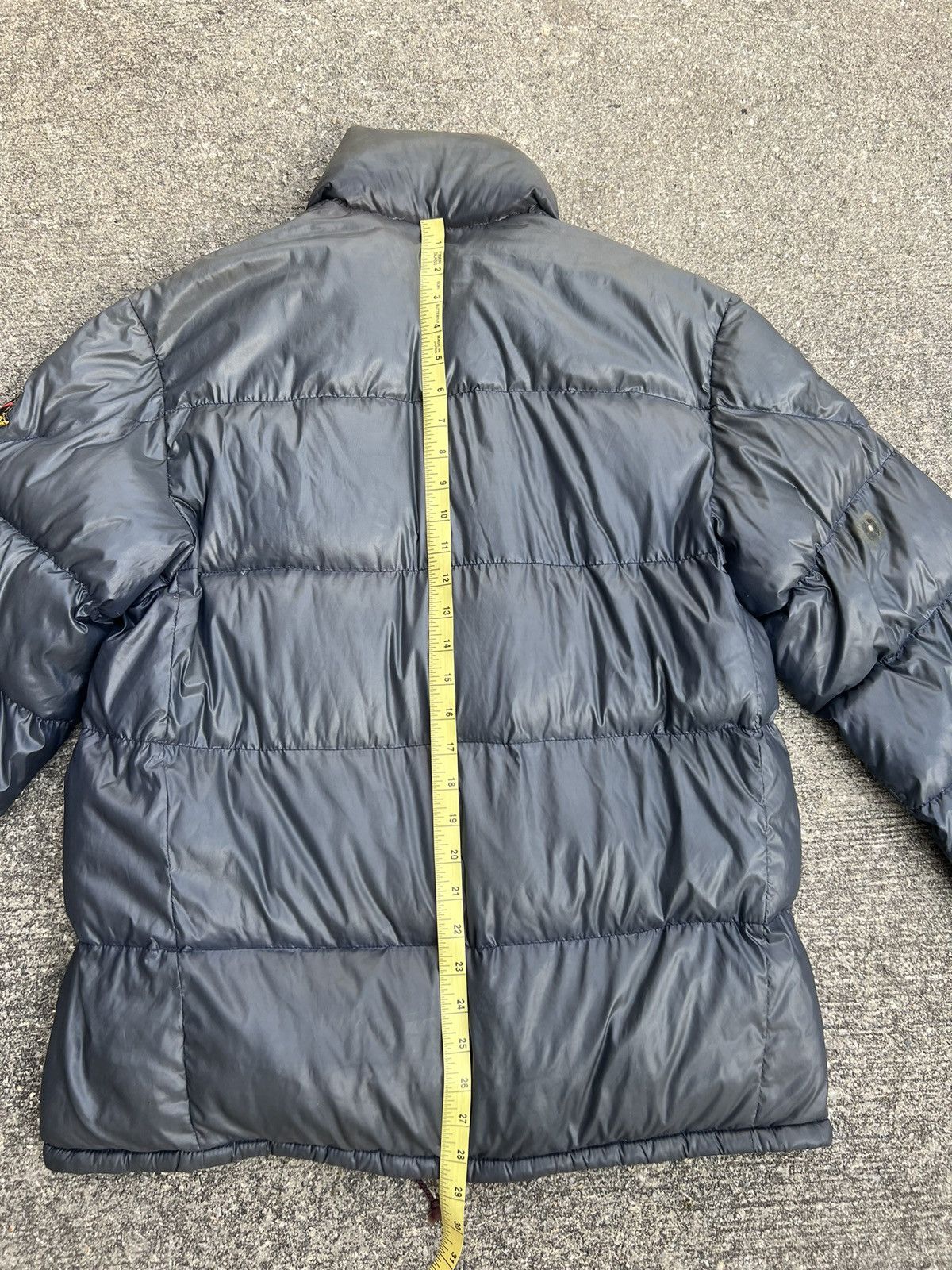 Moncler × Vintage Vintage Moncler Grenoble Sun Faded Black Down Puffer Jacket Size US L / EU 52-54 / 3 - 5 Thumbnail