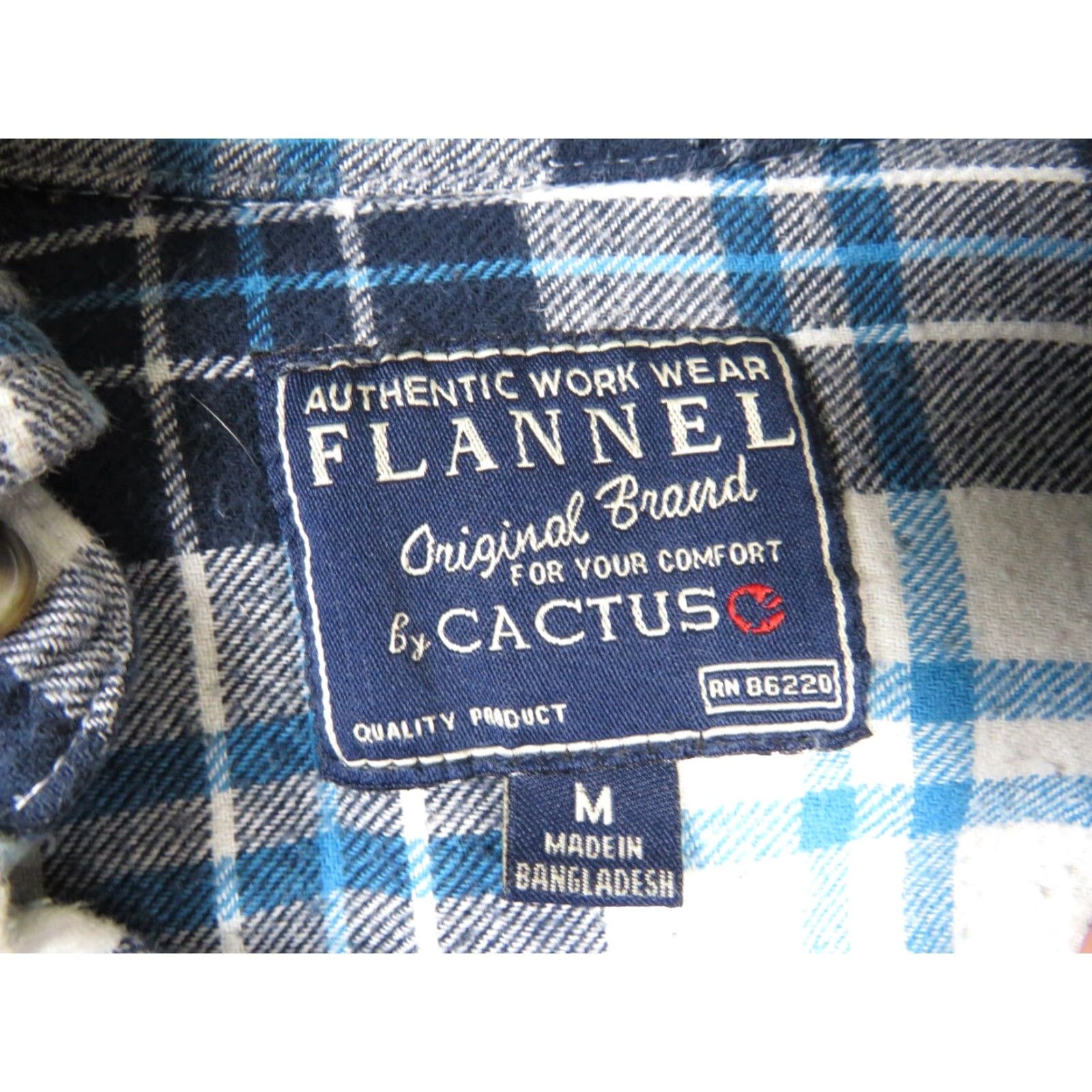 Vintage VINTAGE Cactus Shirt Mens Size L Cotton Blend 1990s Plaid Flannel Button Down Brown Casual Top Size Medium Size L / US 10 / IT 46 - 4 Thumbnail