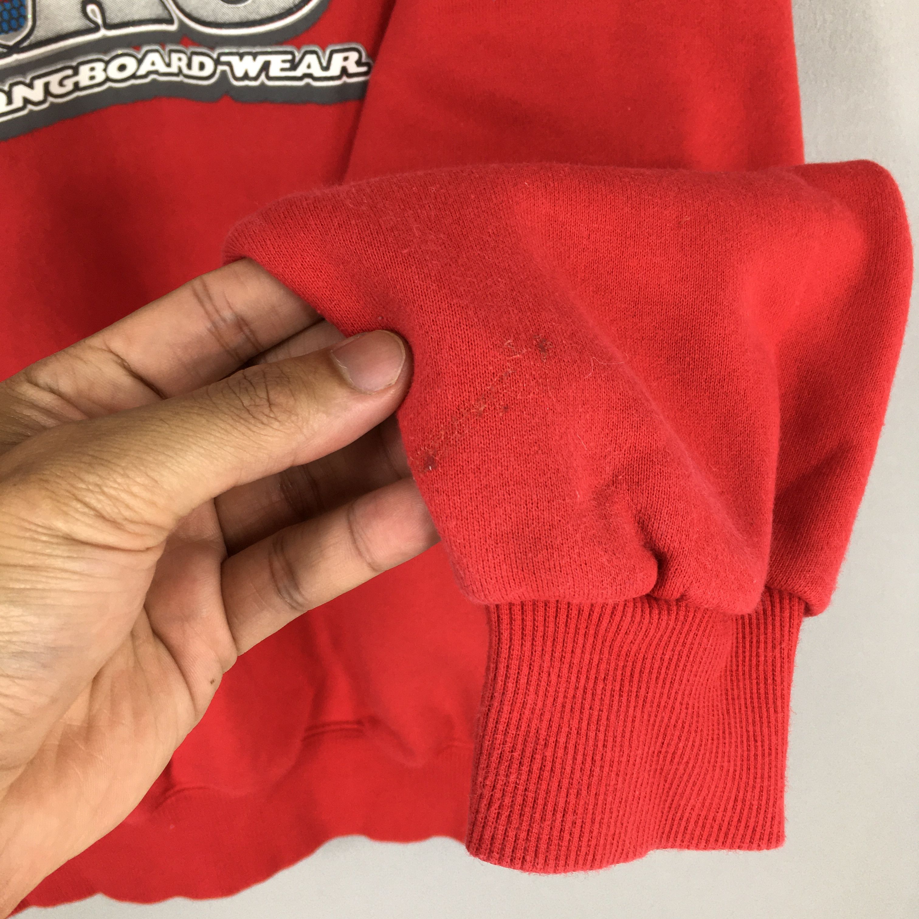 Vintage Vintage Piko Surf Red Sweatshirt Medium Size US M / EU 48-50 / 2 - 8 Thumbnail